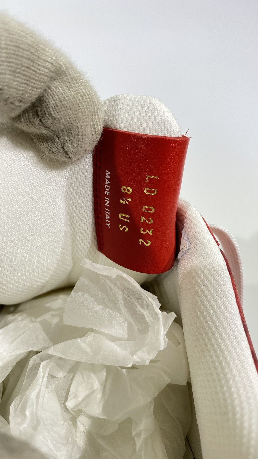 Louis Vuitton Louis Vuitton X Nike 8.5 Air Force 1 White Red Virgil Abloh Size US 8.5 / EU 41-42 - 16 Thumbnail