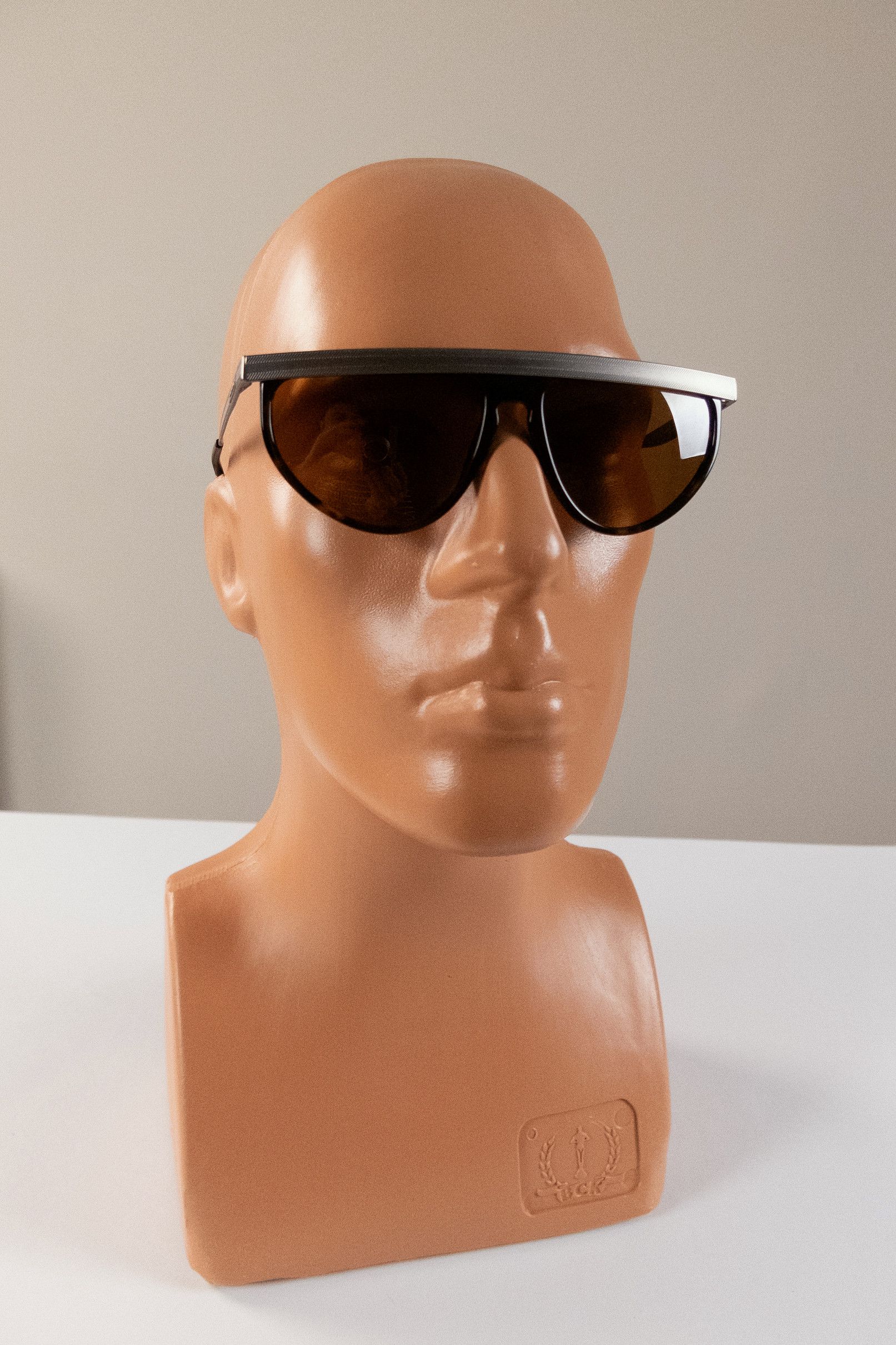 Giorgio Armani GIORGIO ARMANI brown tortoise shell & metallic sunglasses Size ONE SIZE - 2 Thumbnail