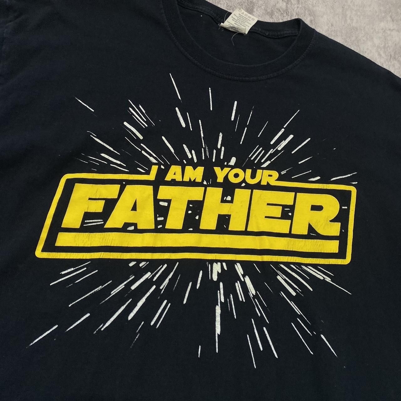 Star Wars Black and yellow Star Wars I Am Your Father t-shirt Size US XL / EU 56 / 4 - 3 Thumbnail