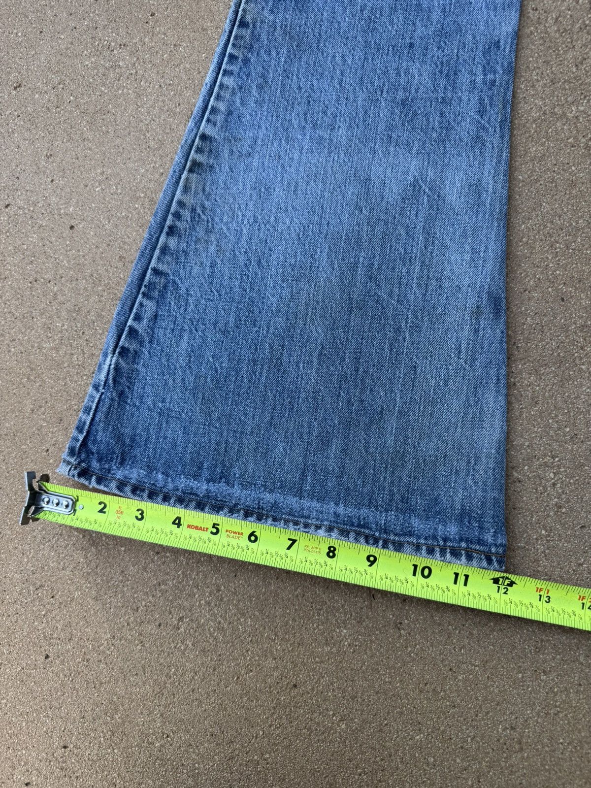 Levi's Vtg 70’s Levi’s 684 Orange Tab Bellbottom Denim Jeans 28x30 Size US 28 / EU 44 - 11 Thumbnail
