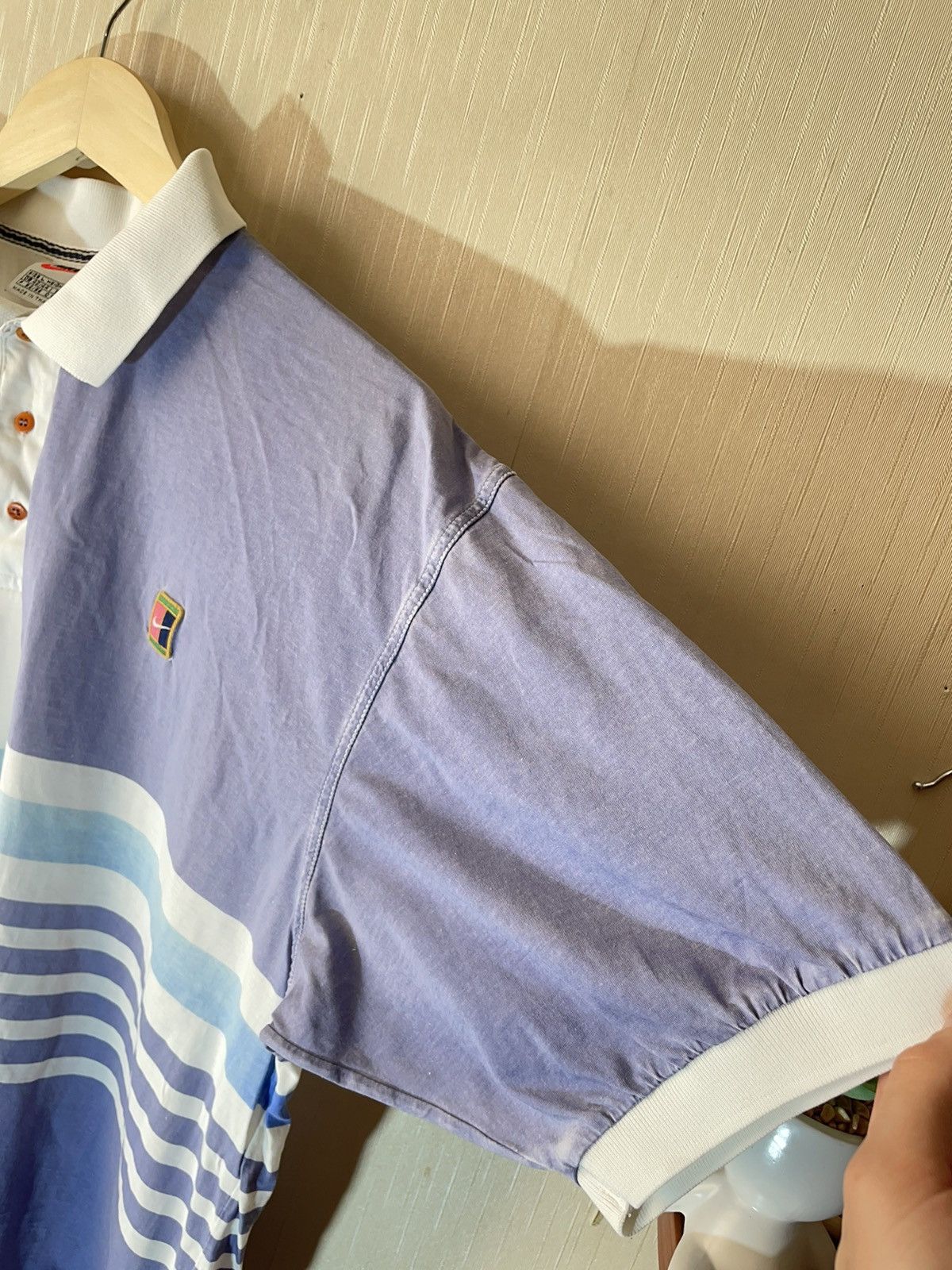 Nike × Vintage Nike Court vintage polo shirt 90s Size US L / EU 52-54 / 3 - 4 Thumbnail