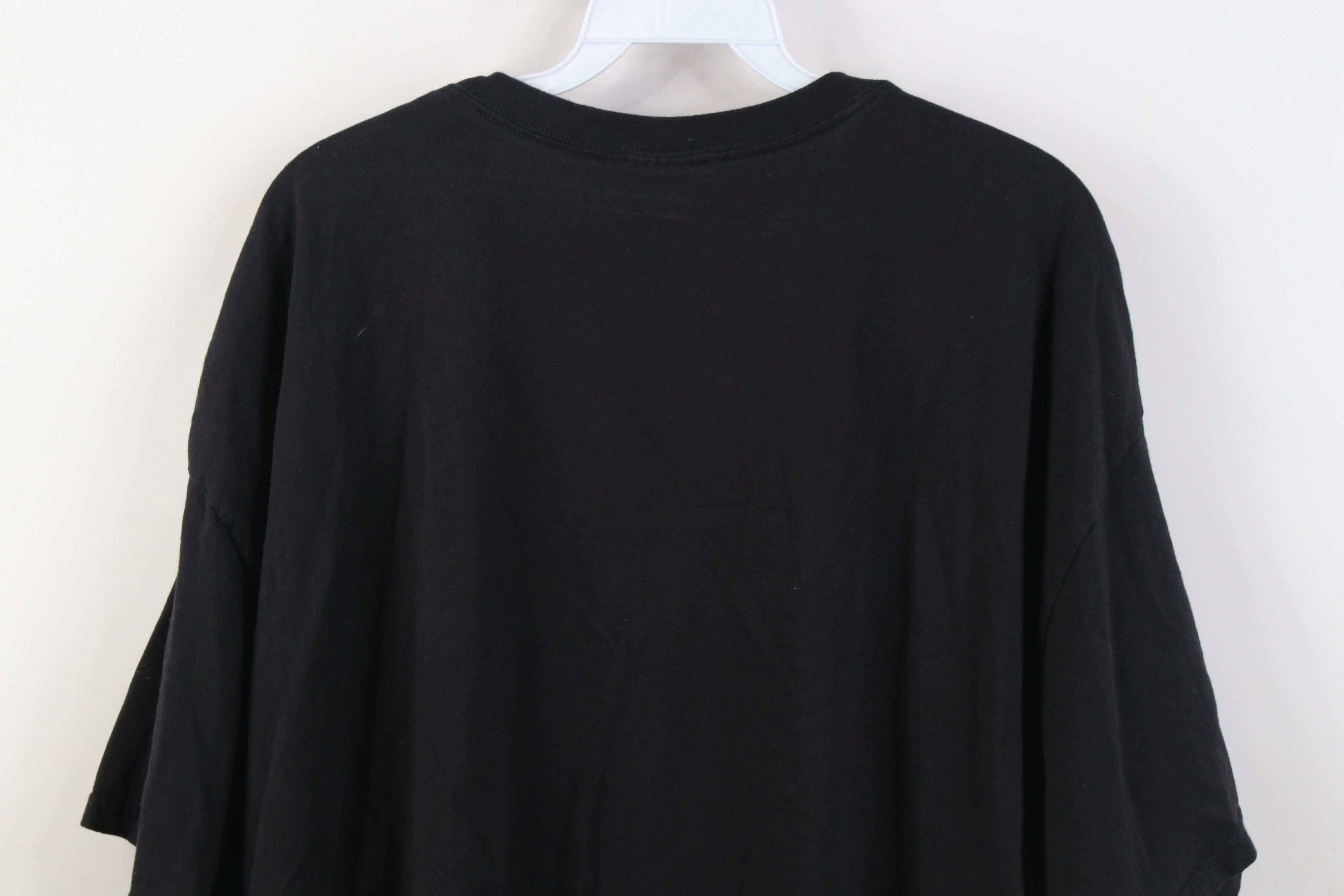 Vintage Vintage 90s Y2K Streetwear Short Sleeve T-Shirt Black Cotton Size US XL / EU 56 / 4 - 9 Thumbnail