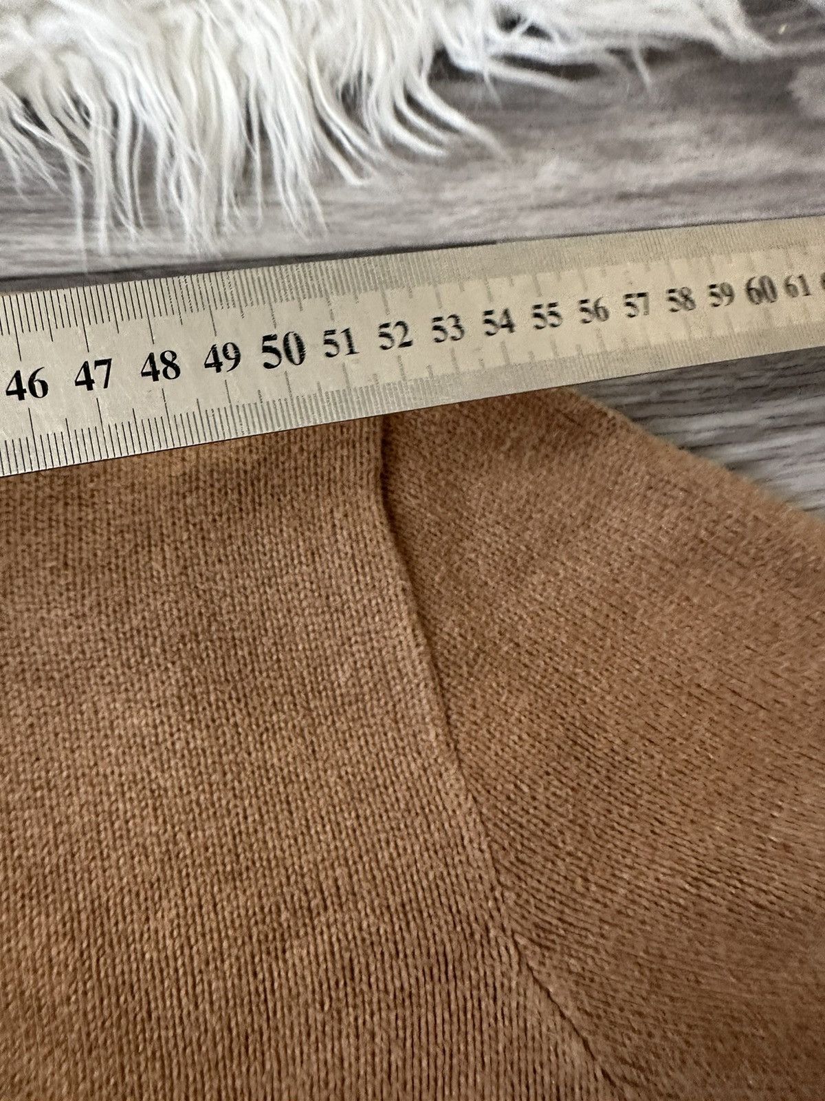 Polo Ralph Lauren Polo Ralph Lauren Beige Heavy Knit 1/4 Sweater oldmoney Size US L / EU 52-54 / 3 - 11 Thumbnail