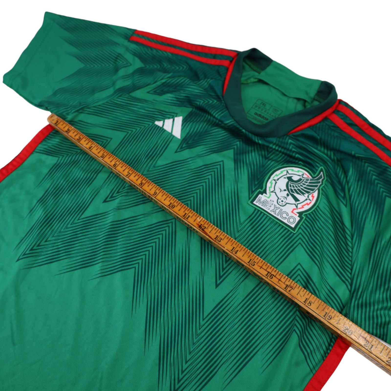 Adidas 2022-23 Adidas Mexico National Football Team Players Jersey Size US L / EU 52-54 / 3 - 6 Thumbnail