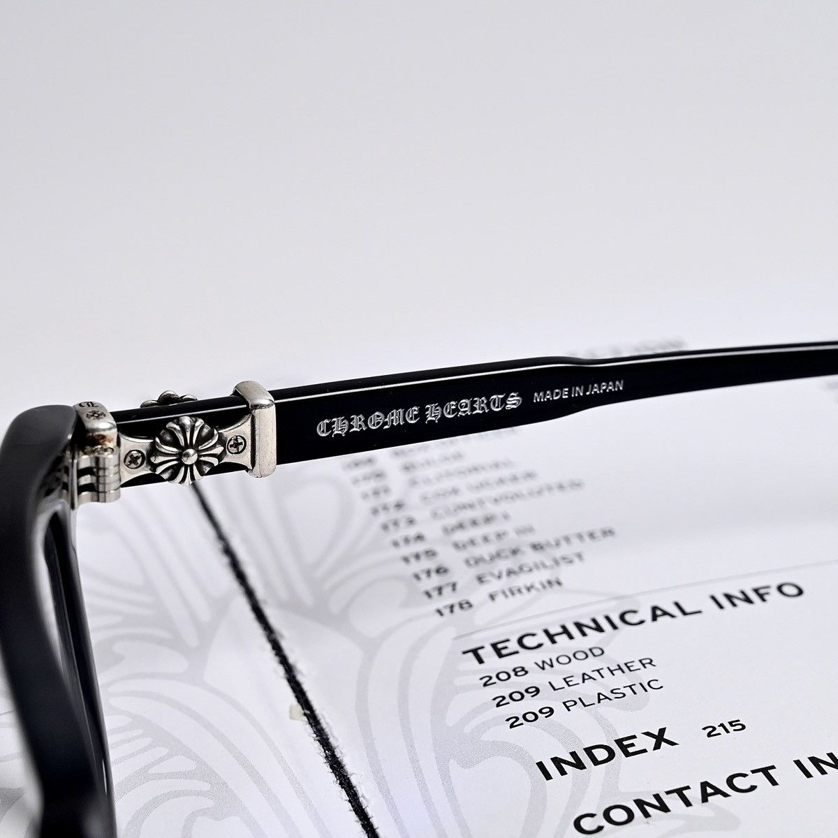 Chrome Hearts CHROME HEARTS COX UCKER GLASSES Size ONE SIZE - 5 Thumbnail