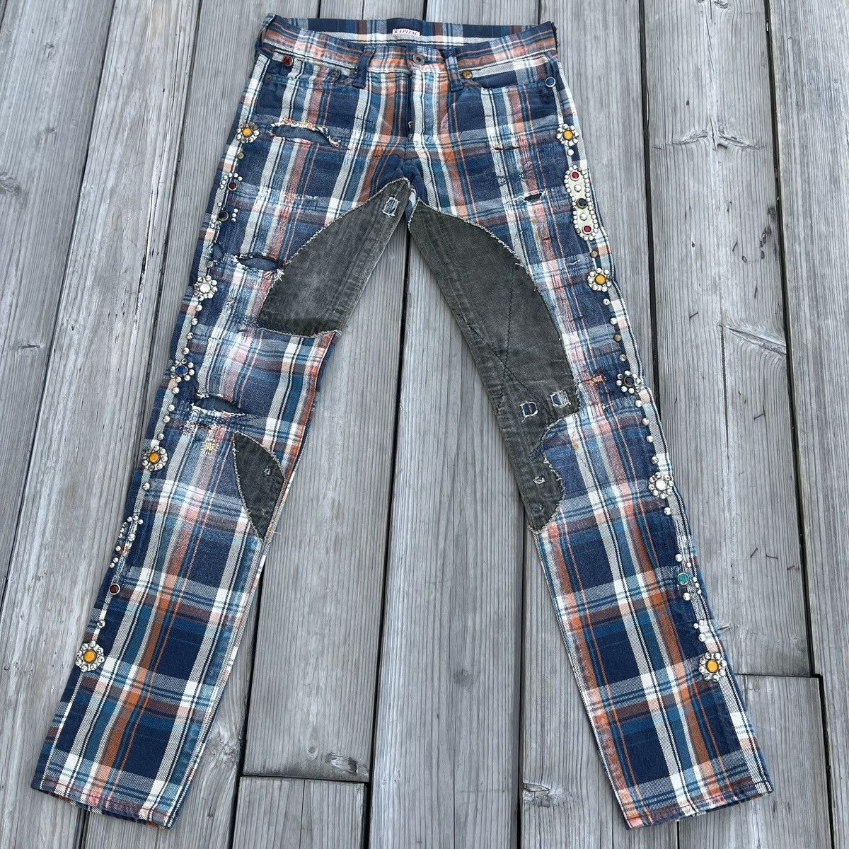 Kapital Kountry Kapital OG Gem Stones Denim Jeans | Grailed display picture 1