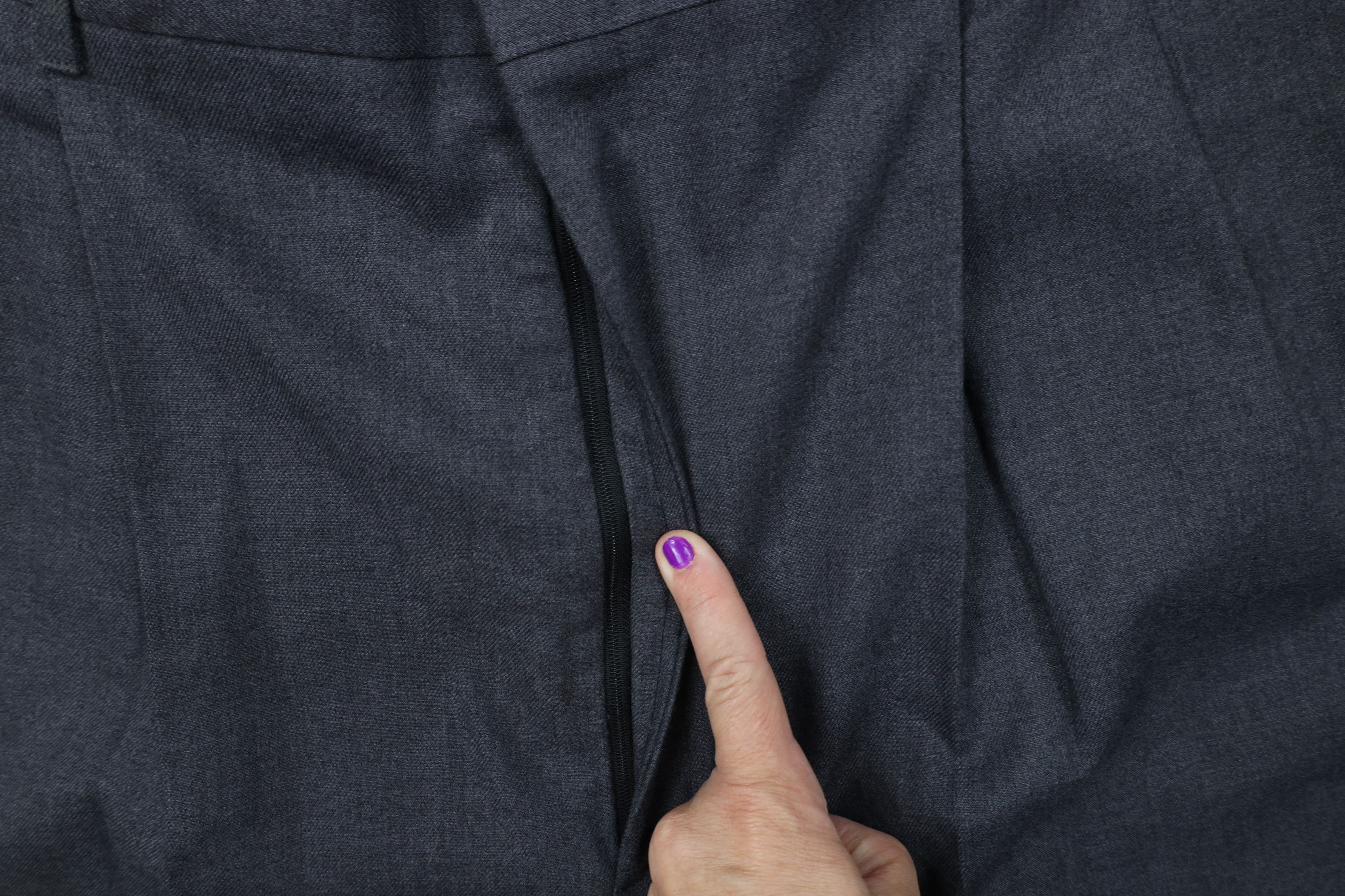 Vintage Vintage 70s Streetwear Worsted Wool Blend Wide Leg Pants USA Size US 38 / EU 54 - 9 Thumbnail