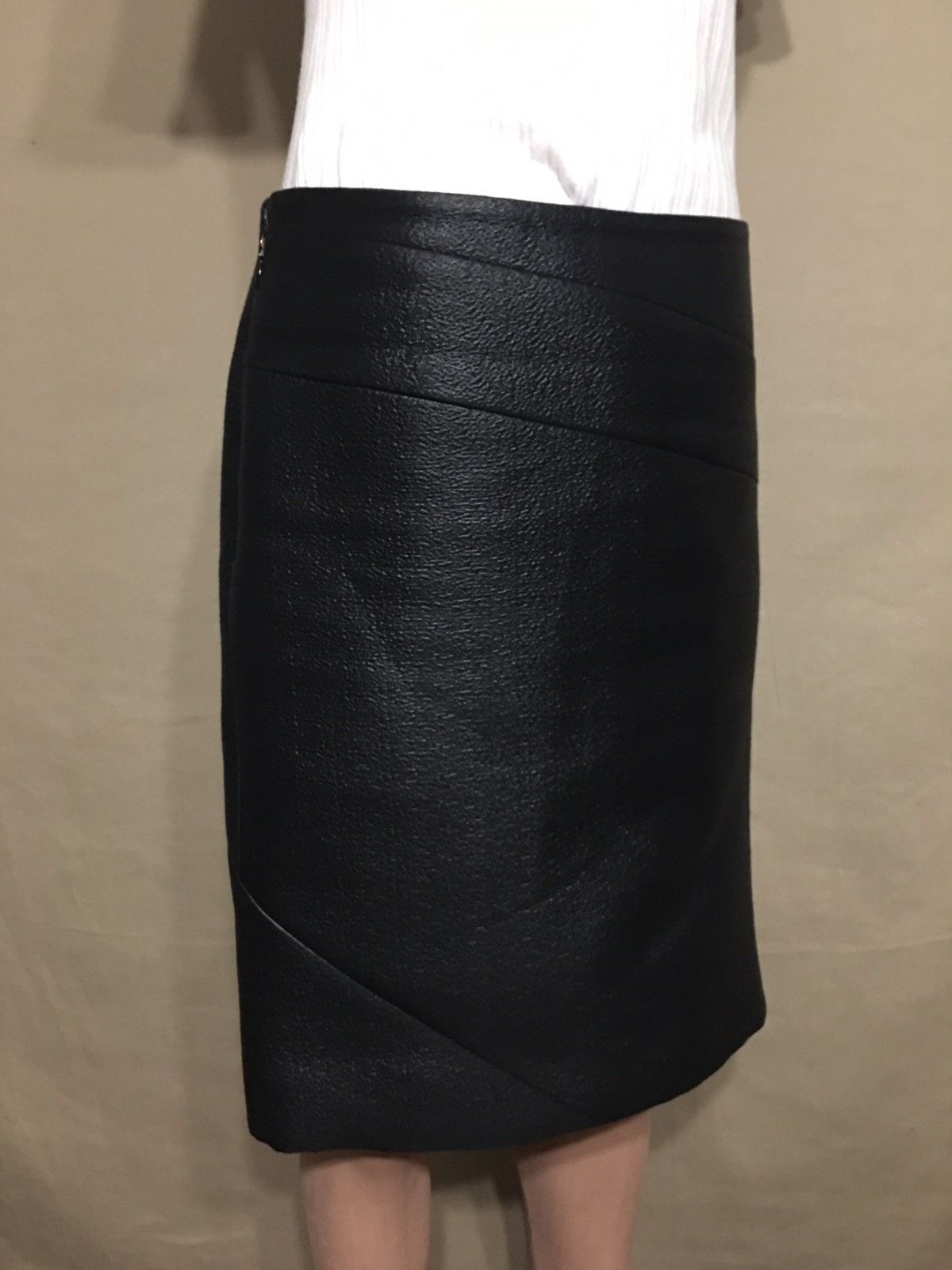 Celine CELINE Wool Blend Black Elegant Short Skirt Size EU 40 Size 28" / US 6 / IT 42 - 5 Thumbnail