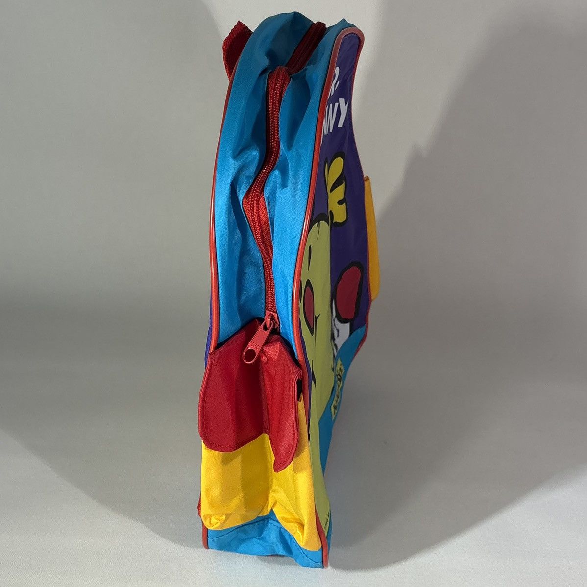 Vintage Vintage 90s Mr. Men Mr. Funny Kidz Biz Purple Green Backpack Size ONE SIZE - 8 Thumbnail