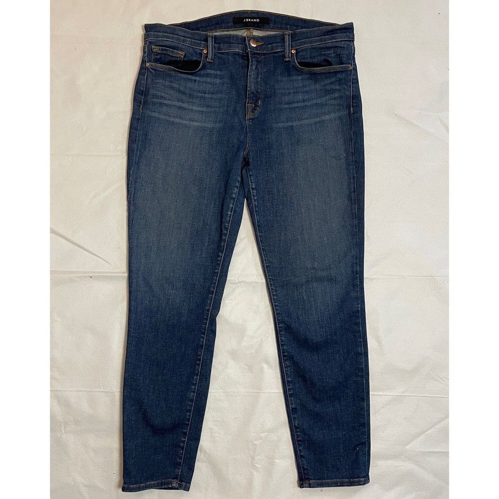 J Brand J Brand Blue Capri Pacifica Jeans Size 32 Size 32" / US 10 / IT 46 - 2 Thumbnail