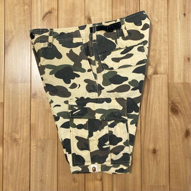 Bape BAPE Cargo Shorts 1st camo yellow a bathing ape NIGO ★size S Size US 30 / EU 46 - 2 Thumbnail