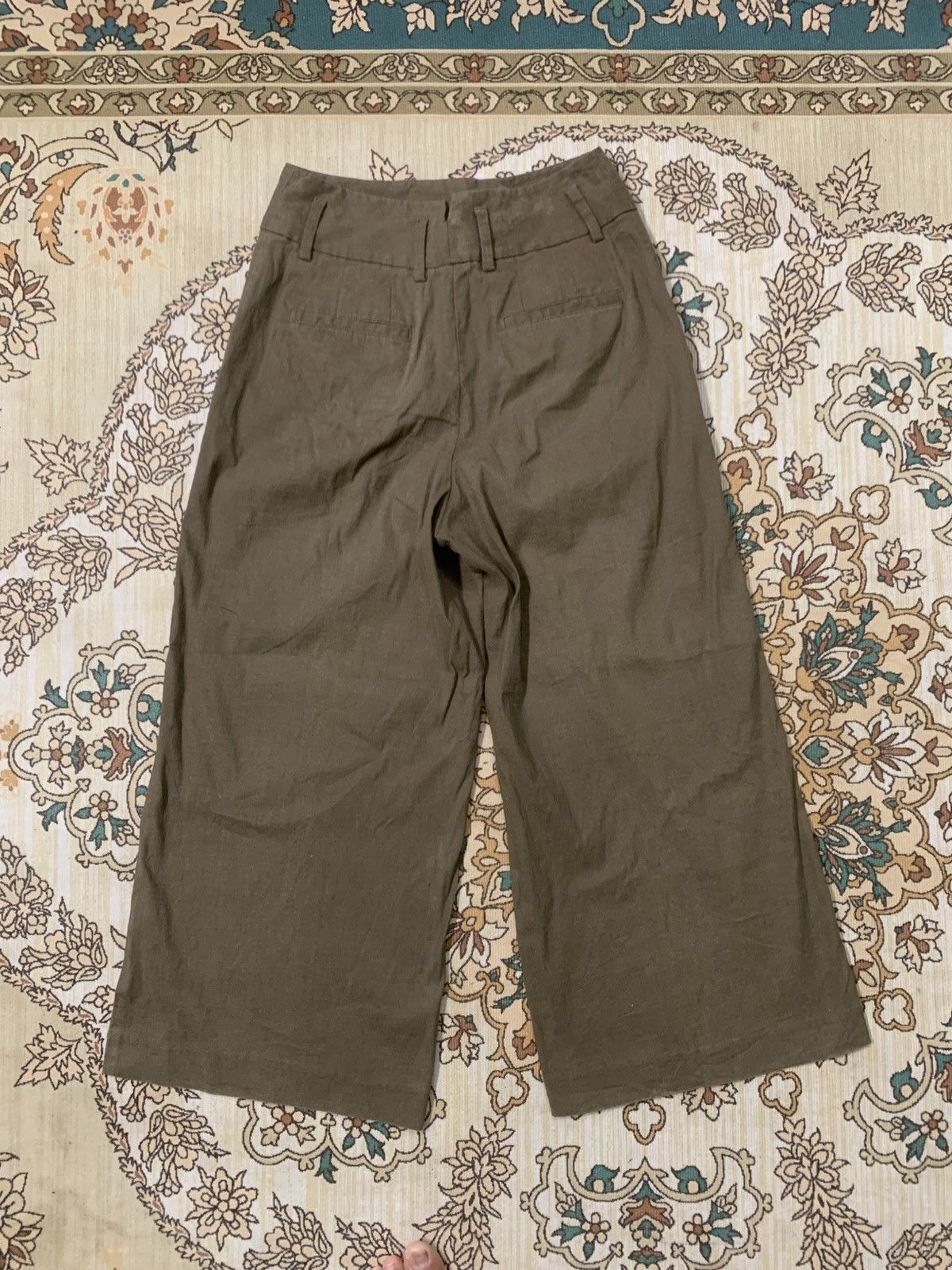 Issey Miyake ISSEY MIYAKE BY PLST PANTS PALAZO Size 26" / US 2 / IT 38 - 6 Thumbnail