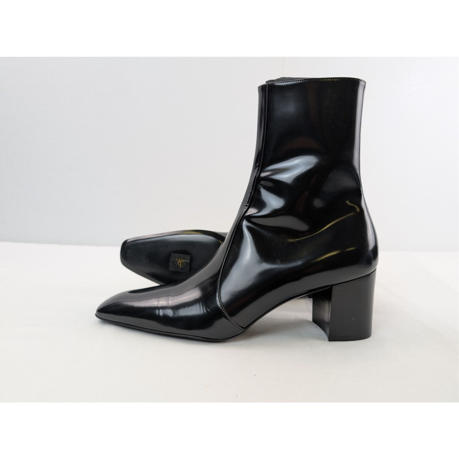 Saint Laurent Paris o1rshd1 / 555 / XIV 70 Zipped Boots in Black Size US 8.5 / EU 41-42 - 13 Thumbnail
