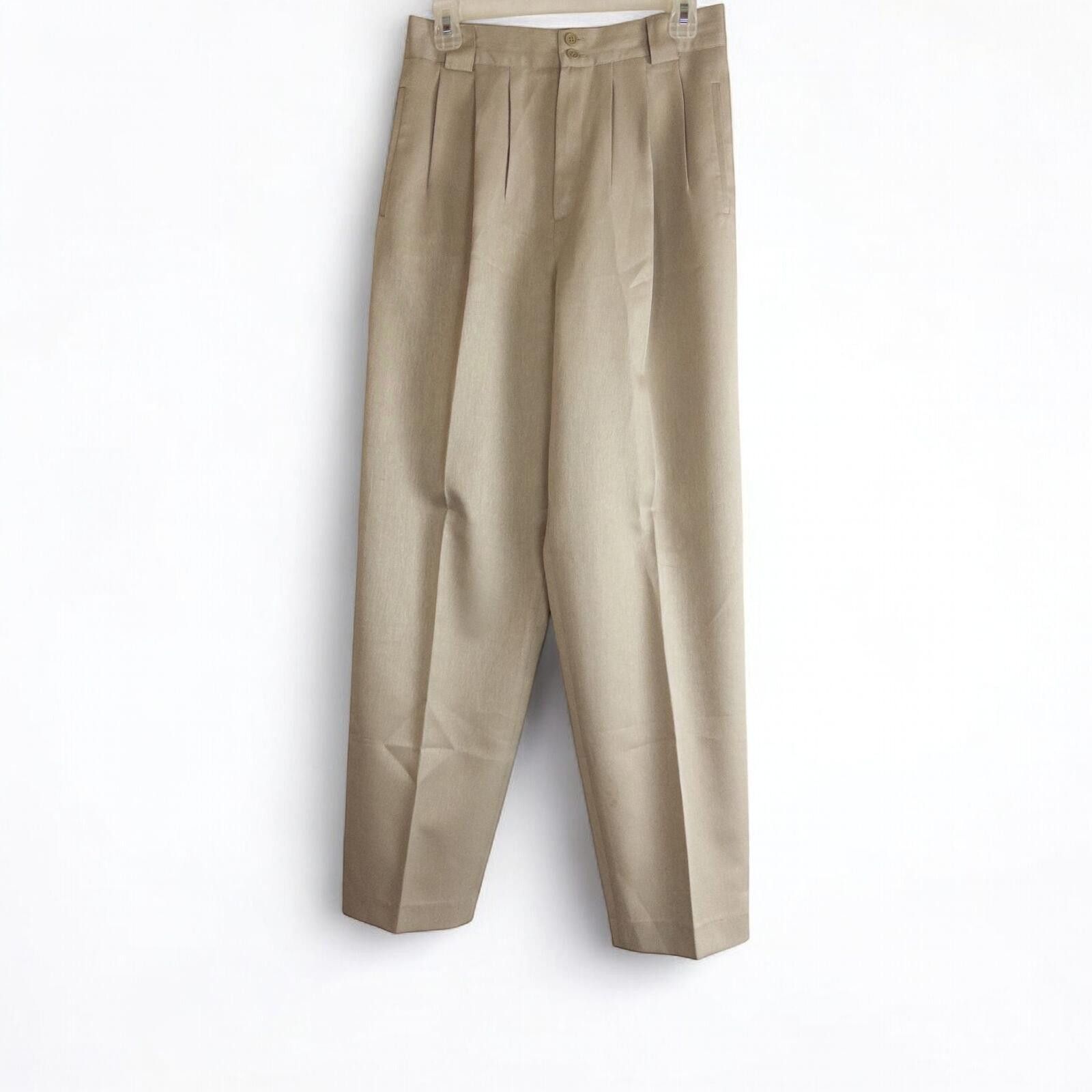 Other Giorgio Sant Angelo Vintage Tan Solid Pants Womens Small Size 28" / US 6 / IT 42 - 1 Thumbnail