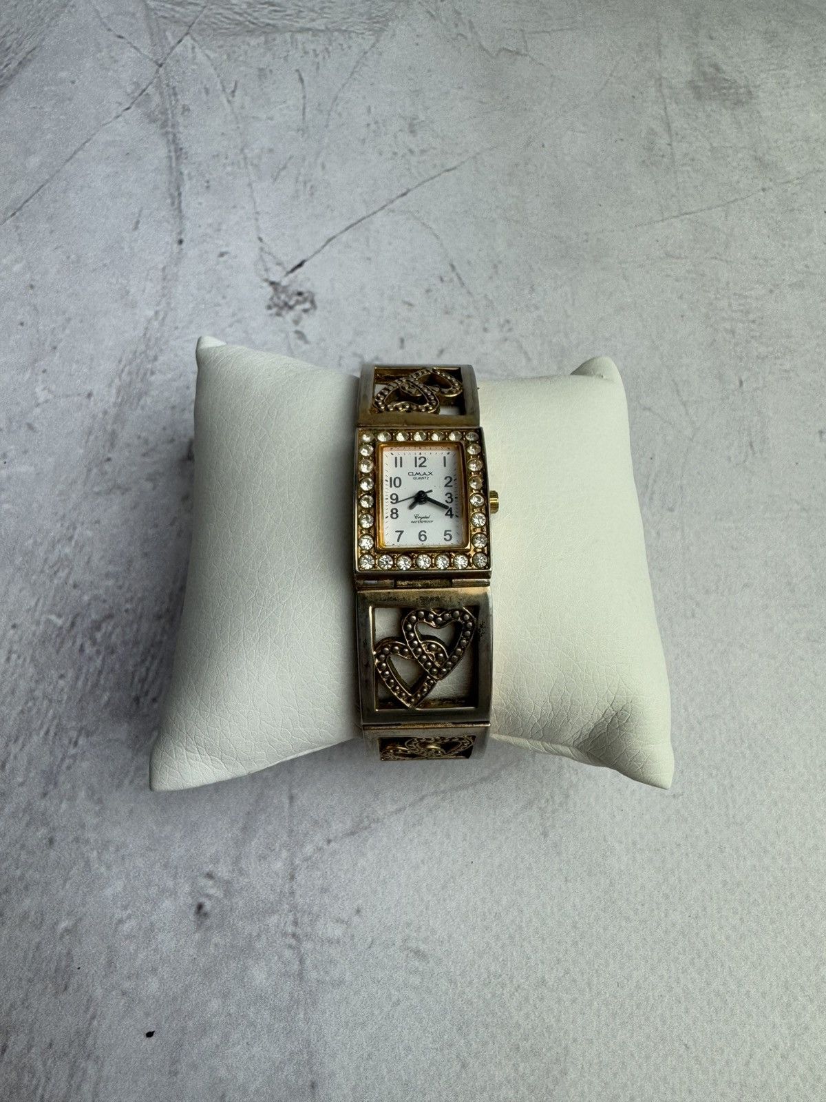 Japanese Brand × Vintage Omax Japanese Style Heart Watch Vintage Size ONE SIZE - 1 Thumbnail