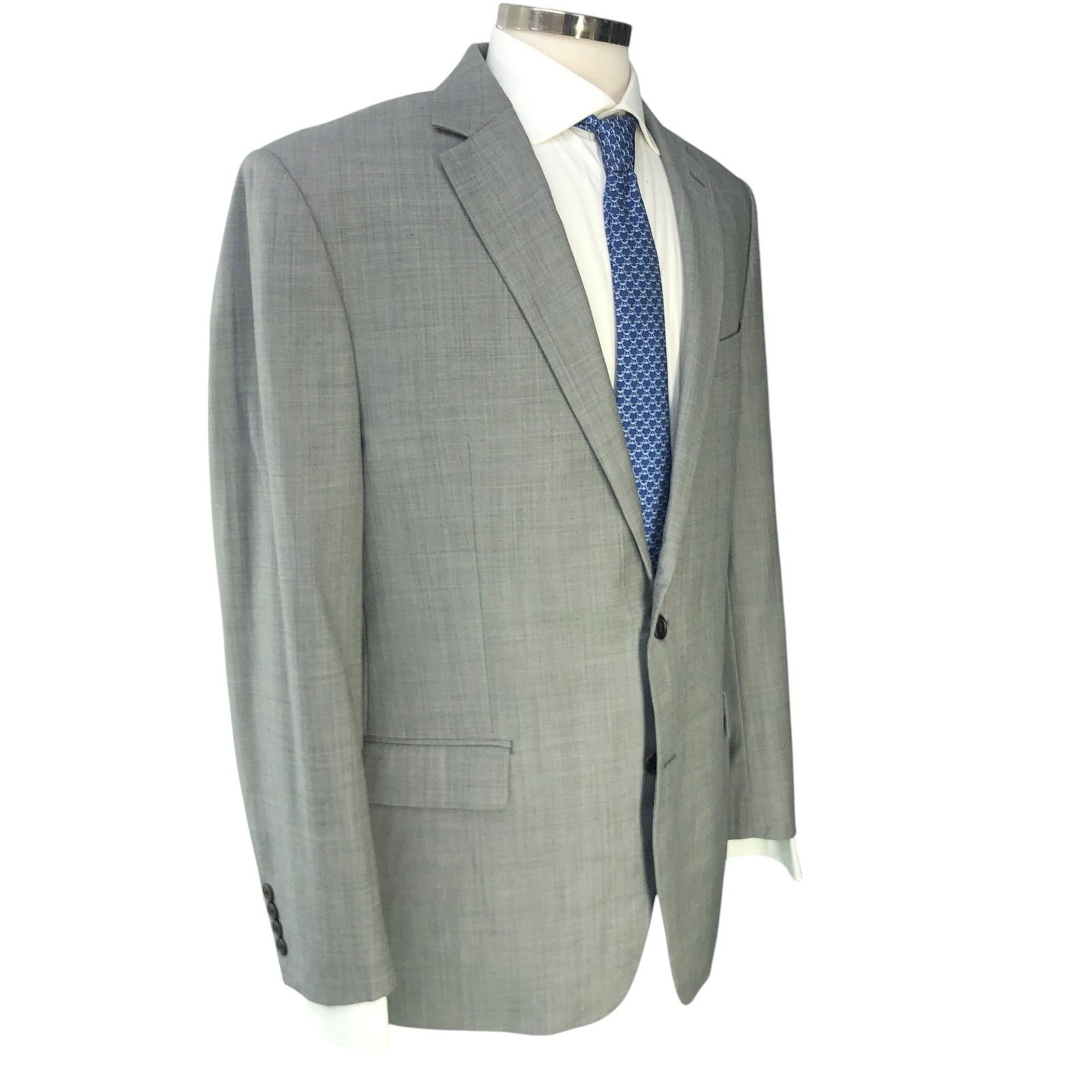 Lauren Ralph Lauren Ralph Lauren LRL 42L Suit Drop 4 Gray 2 RECENT *TINY FLAW Size 42L - 13 Thumbnail