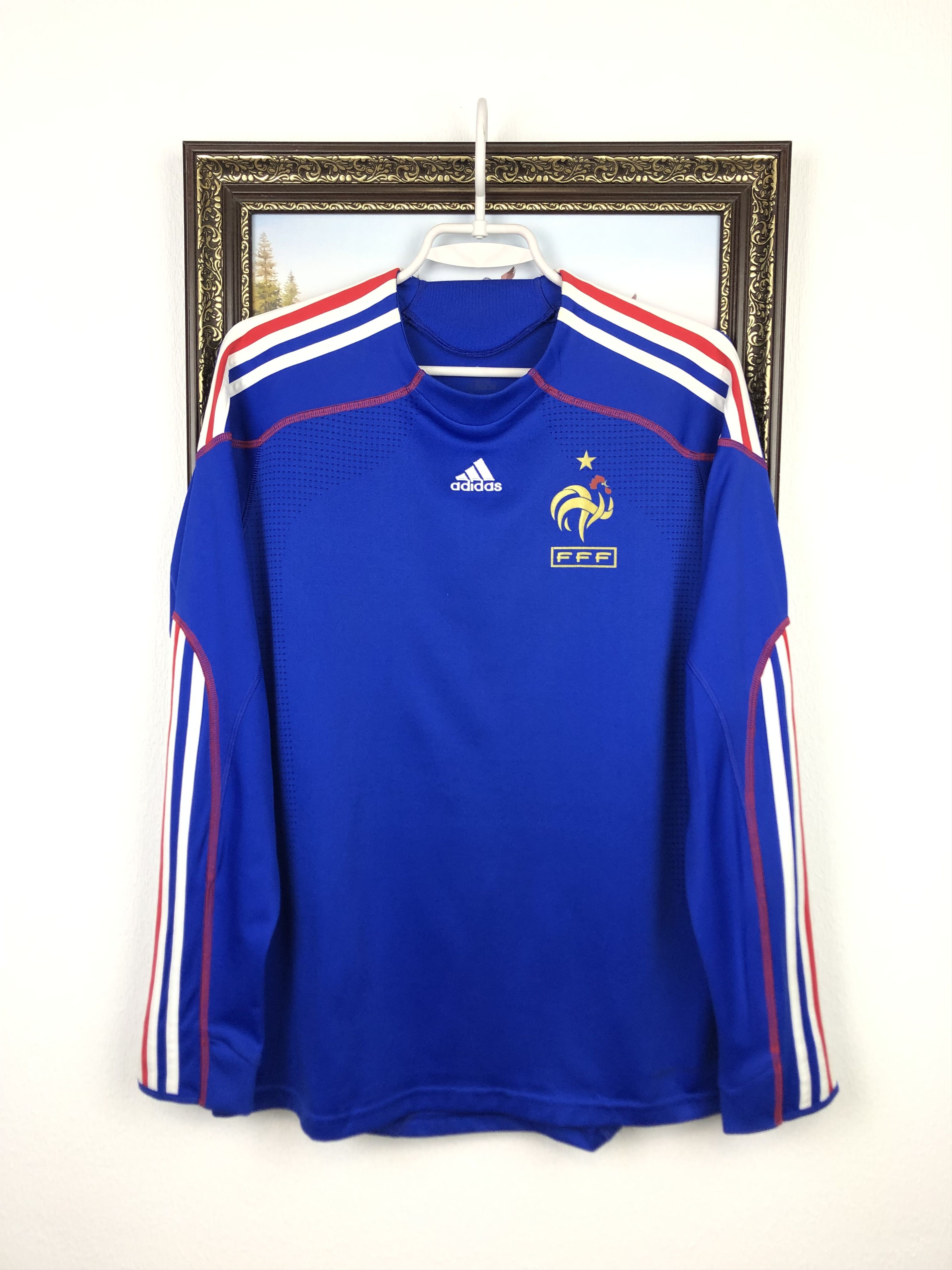 France Womens Teams football shirt 2009 Soccer Adidas Jersey
