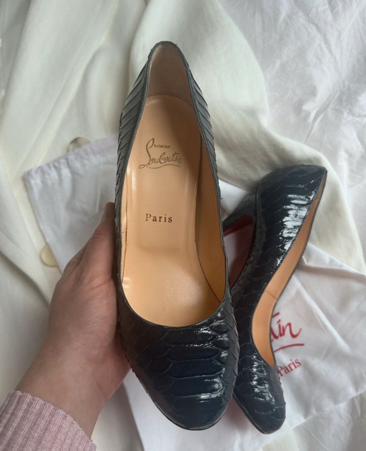 Christian Louboutin Heels LB Size US 9 / IT 39 - 4 Thumbnail