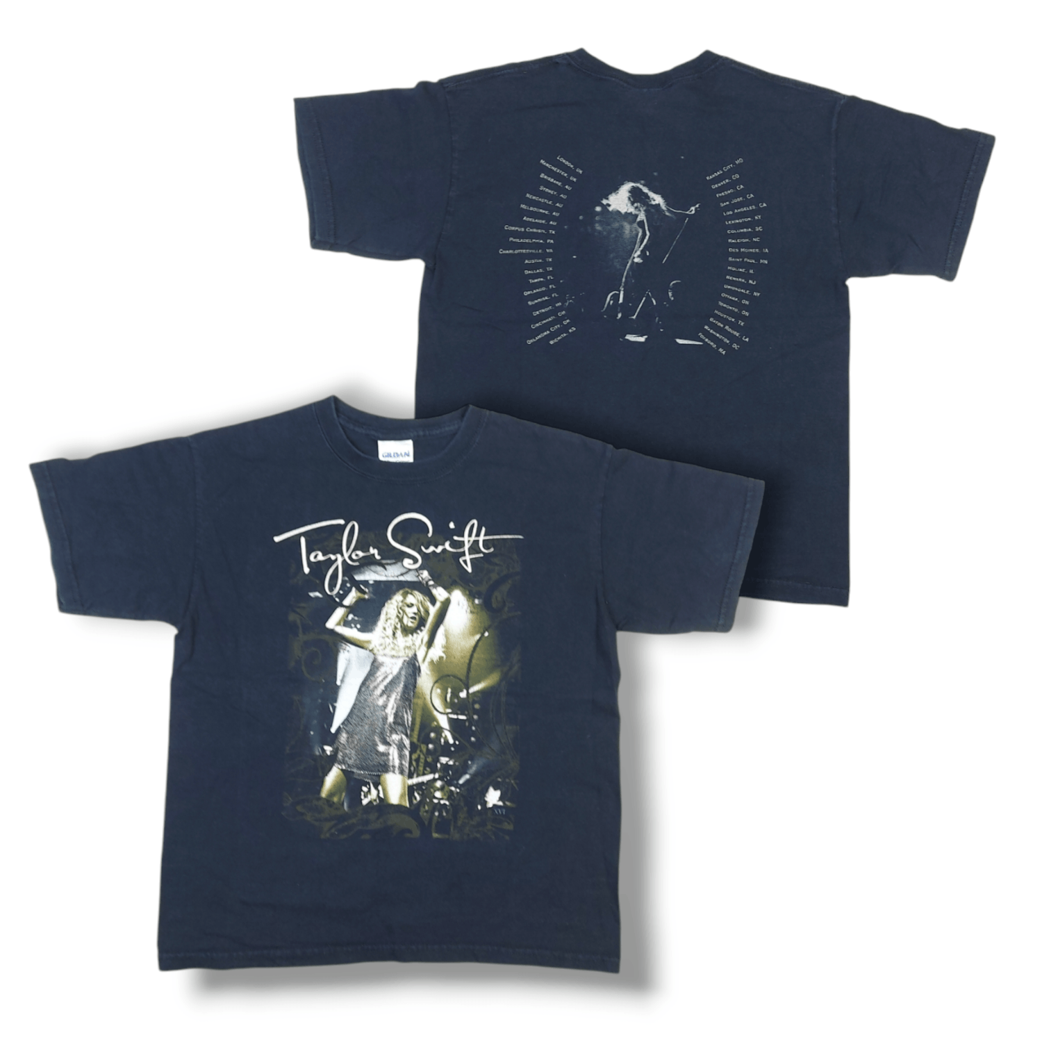 Band Tees Vintage 2009 Taylor Swift Fearless Concert Tour TEE Size US S / EU 44-46 / 1 - 1 Thumbnail