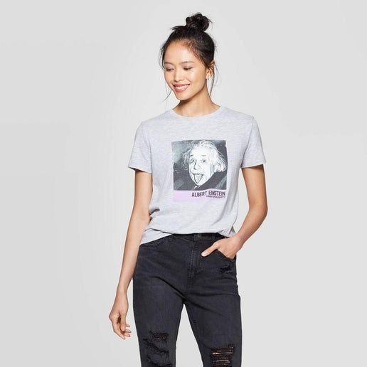 Other Einstein Graphic Tee Women's Size XL Grey Size XL / US 12-14 / IT 48-50 - 1 Preview