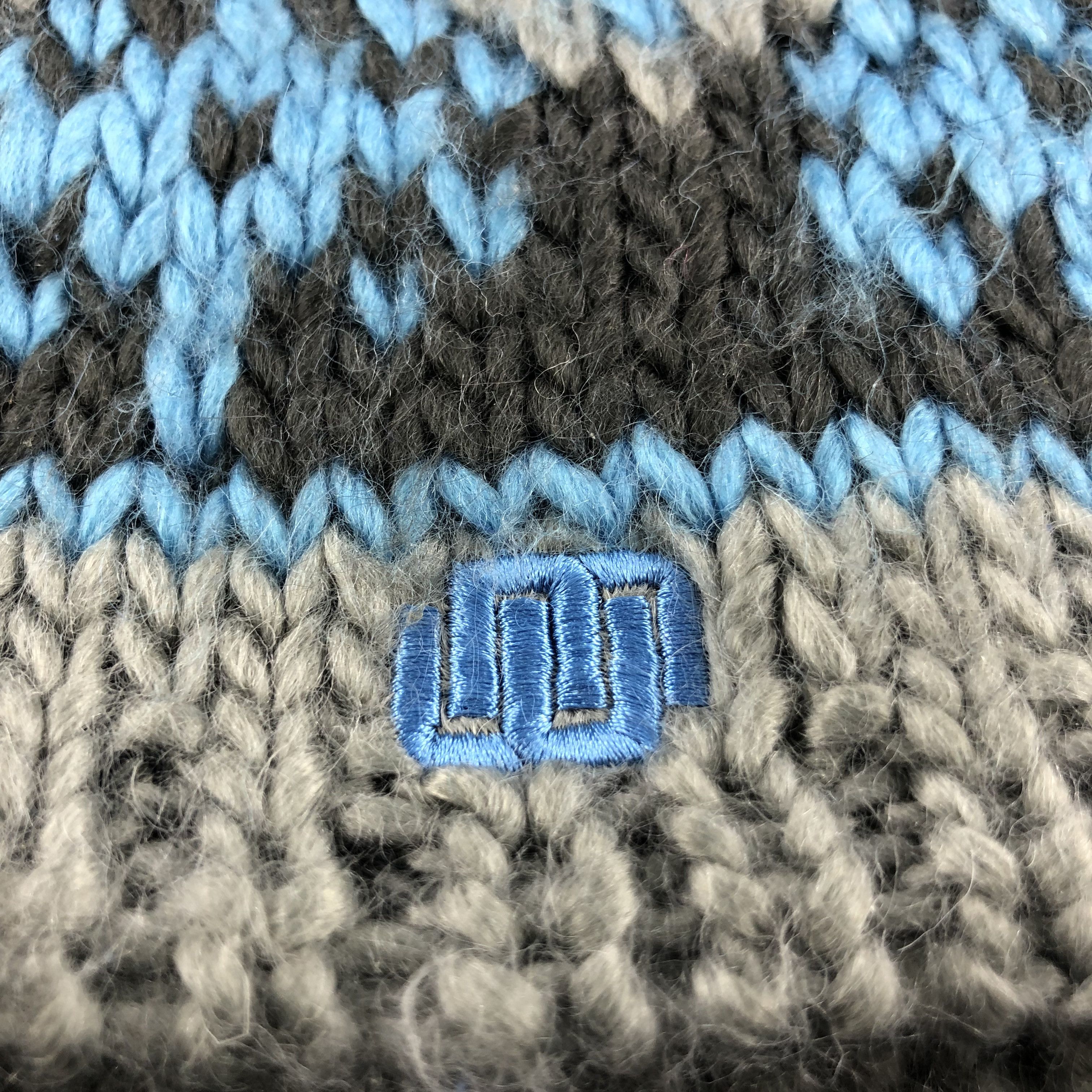 Vintage M3 by MM Knit Bobble Wool Beanie Snowcap Snow Hat B374 Size ONE SIZE - 4 Thumbnail