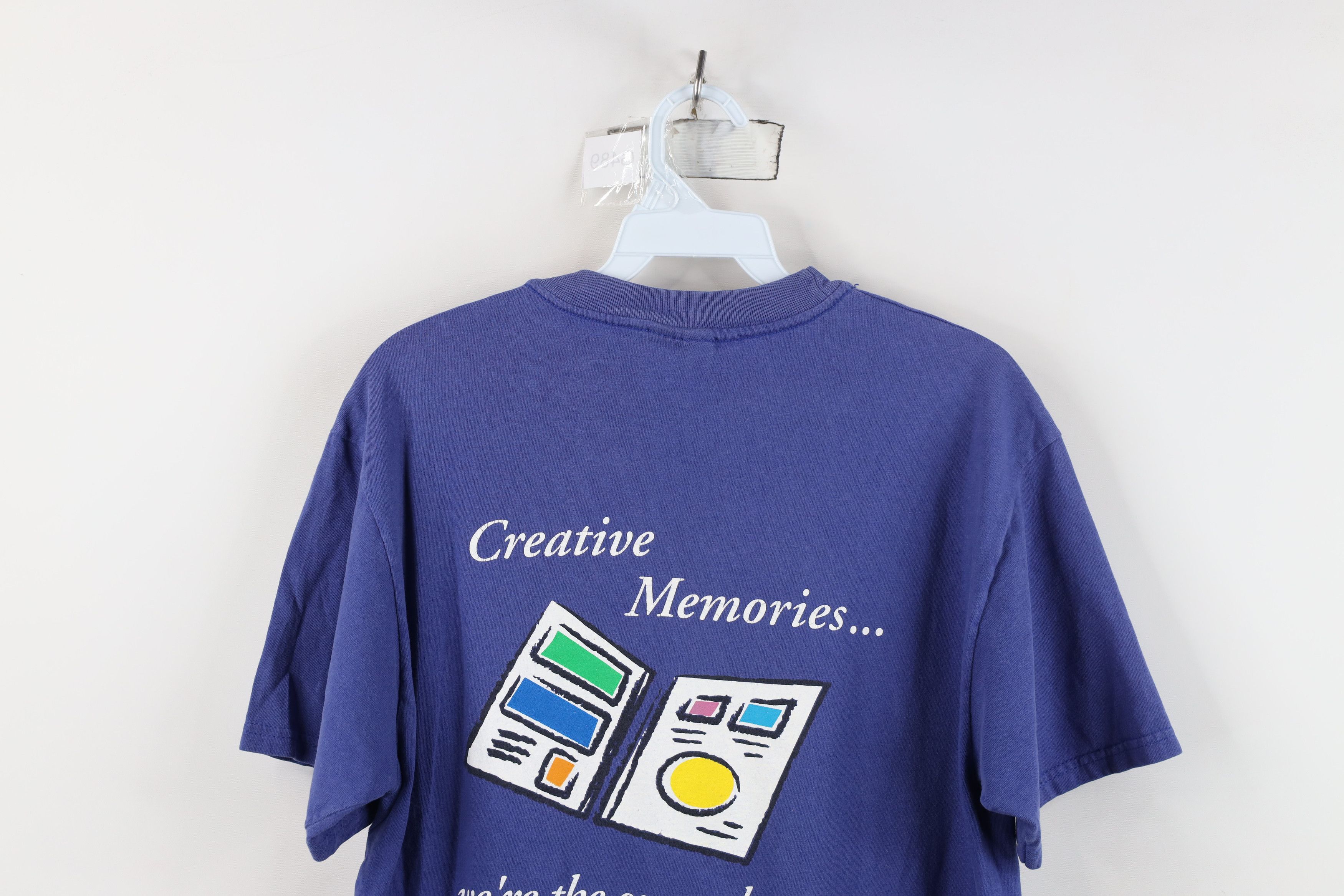 Hanes Vintage 90s Creative Memories Scrapbook Photo Album T-Shirt Size M / US 6-8 / IT 42-44 - 12 Thumbnail