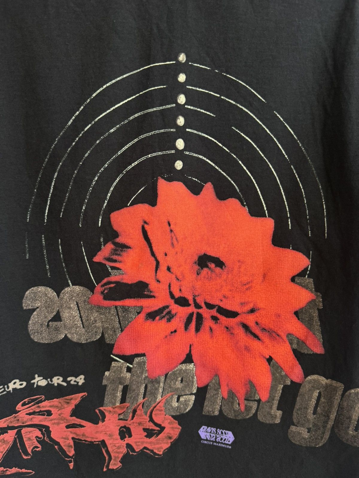 Travis Scott Travis Scott Utopia Circus Maximus Delresto Echoes tour tee Size US L / EU 52-54 / 3 - 13 Thumbnail