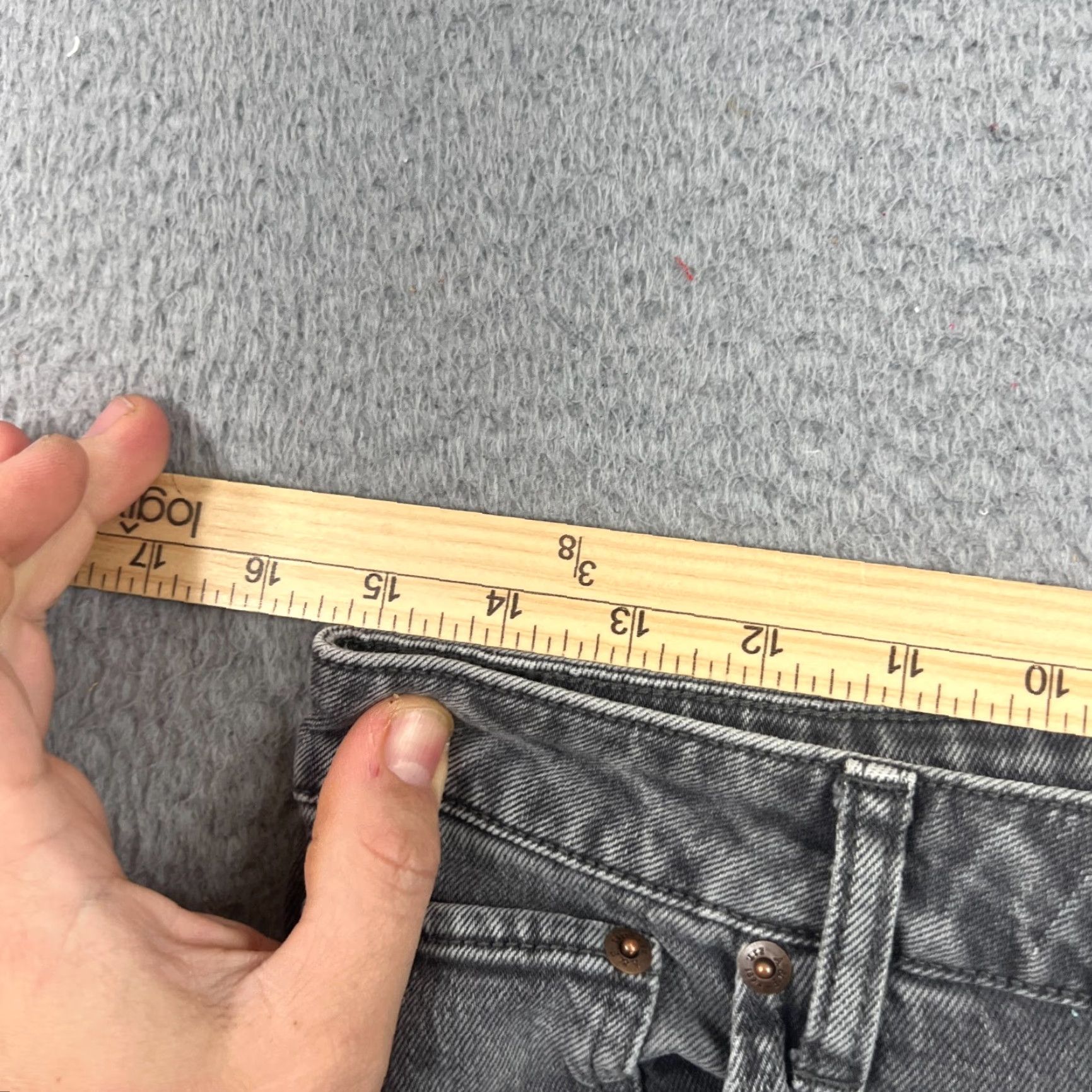 Abercrombie & Fitch Abercrombie & Fitch Jeans Slim The Skinny High Rise Womens Size 29/8 Black Denim 5-Pocket Design Jeans Size 29" - 5 Thumbnail