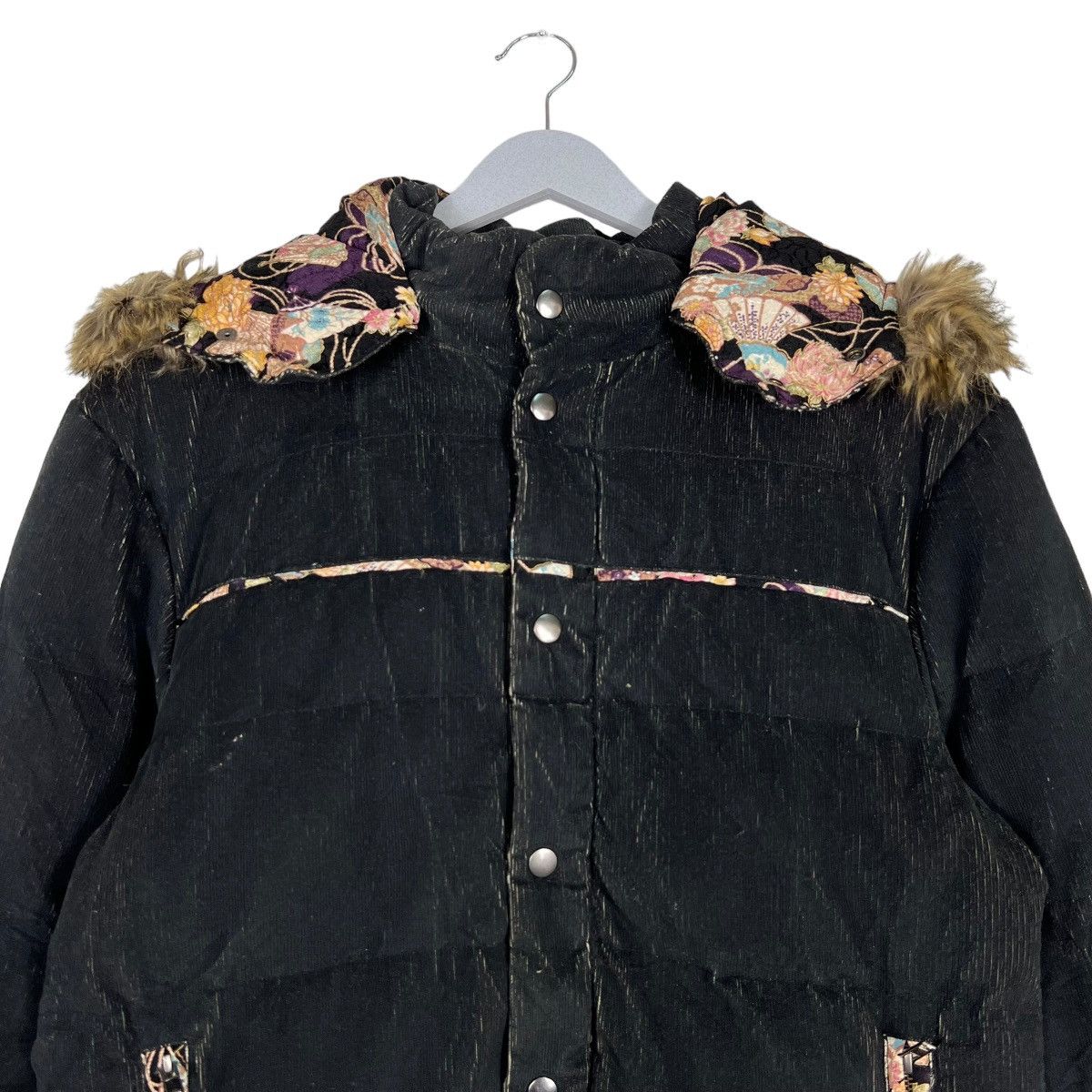 Japanese Brand KARAKURI TAMASHI CORDUROY JACKET Size US M / EU 48-50 / 2 - 4 Thumbnail