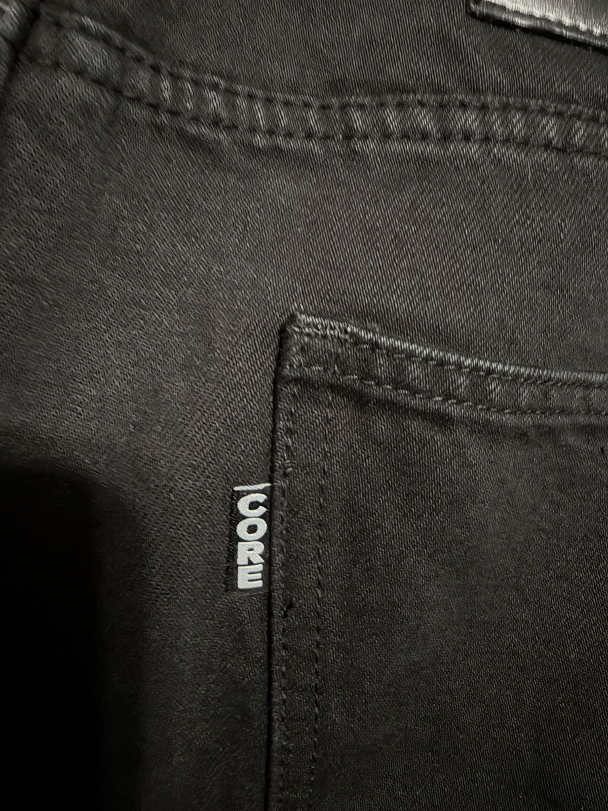 Alice Hollywood Palladium Jeans Jet Black Size US 33 - 7 Thumbnail