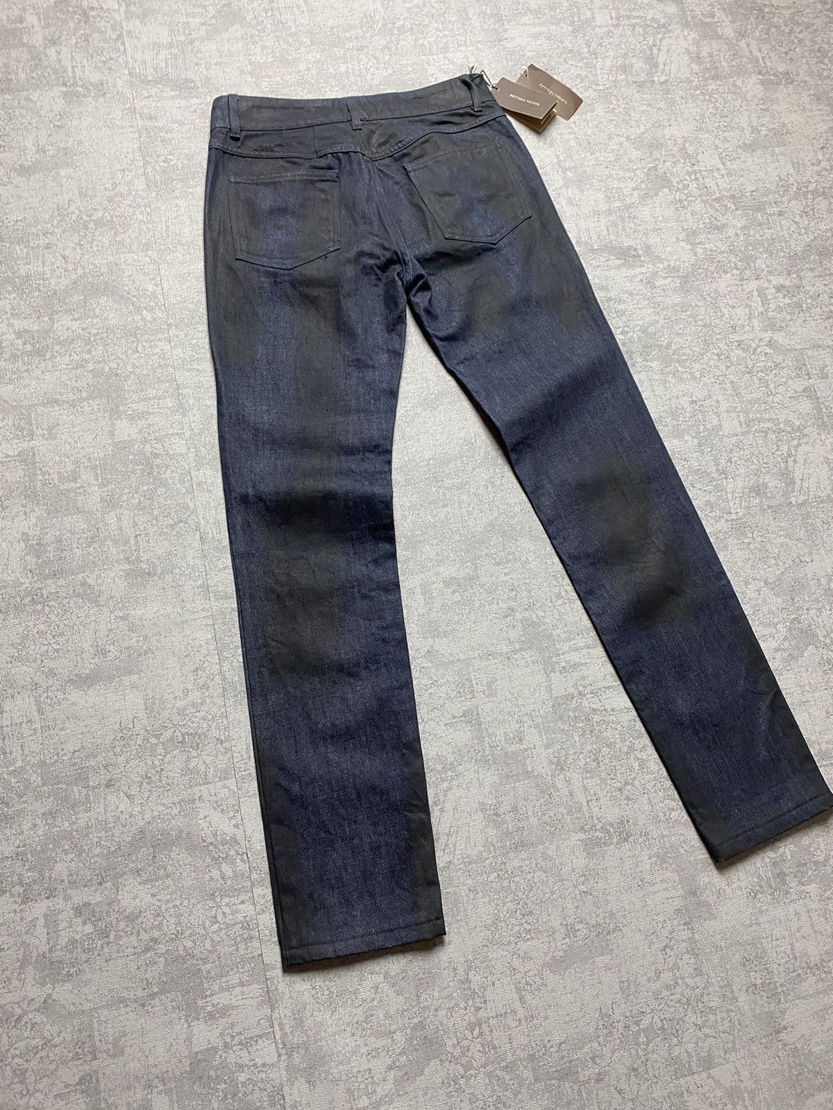Bottega Veneta Bottega Veneta Women's Straight-Leg Dark Blue Jeans Size 26" / US 2 / IT 38 - 20 Thumbnail