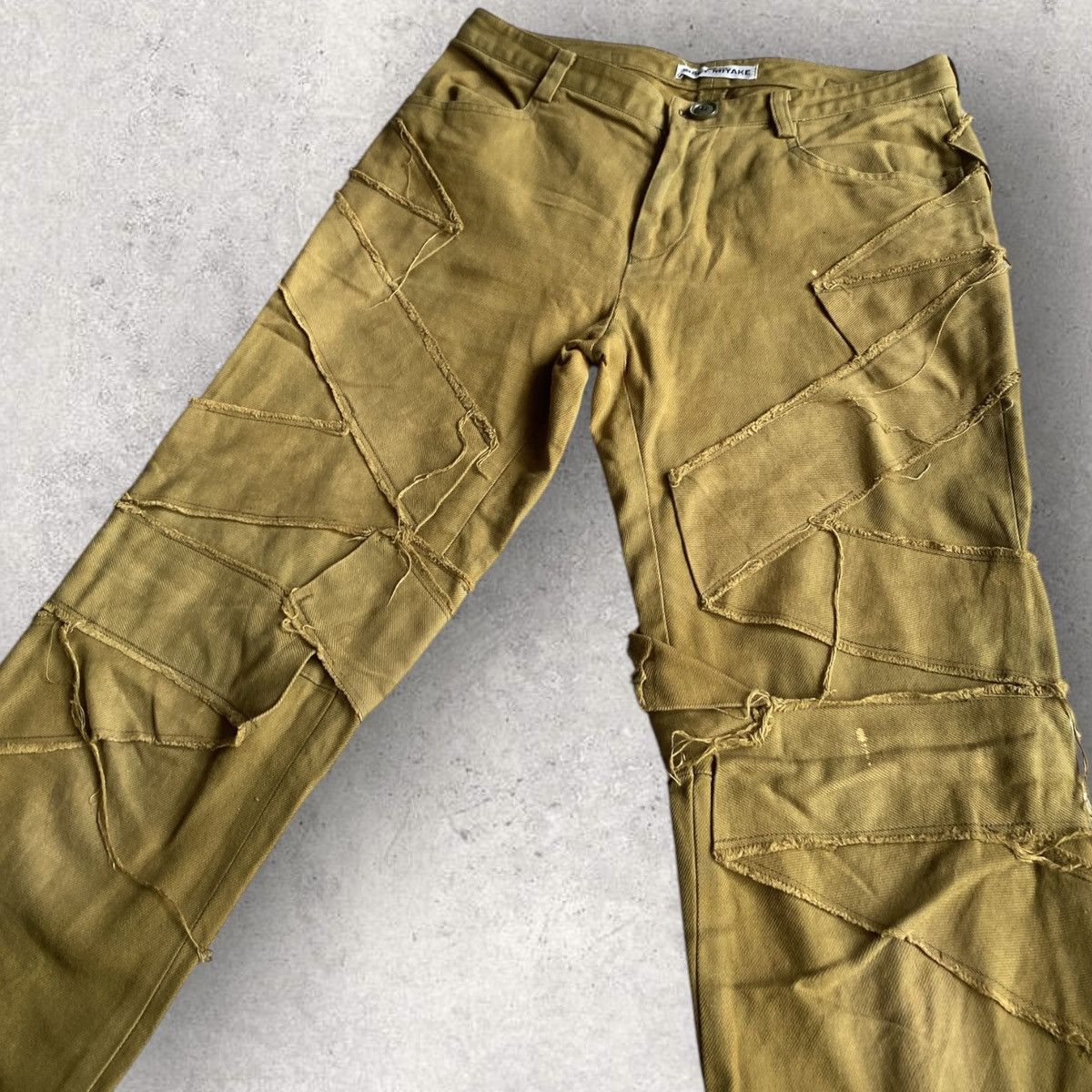 Issey Miyake Vintage FW02 Reconstructed Pants Size US 28 / EU 44 - 3 Thumbnail