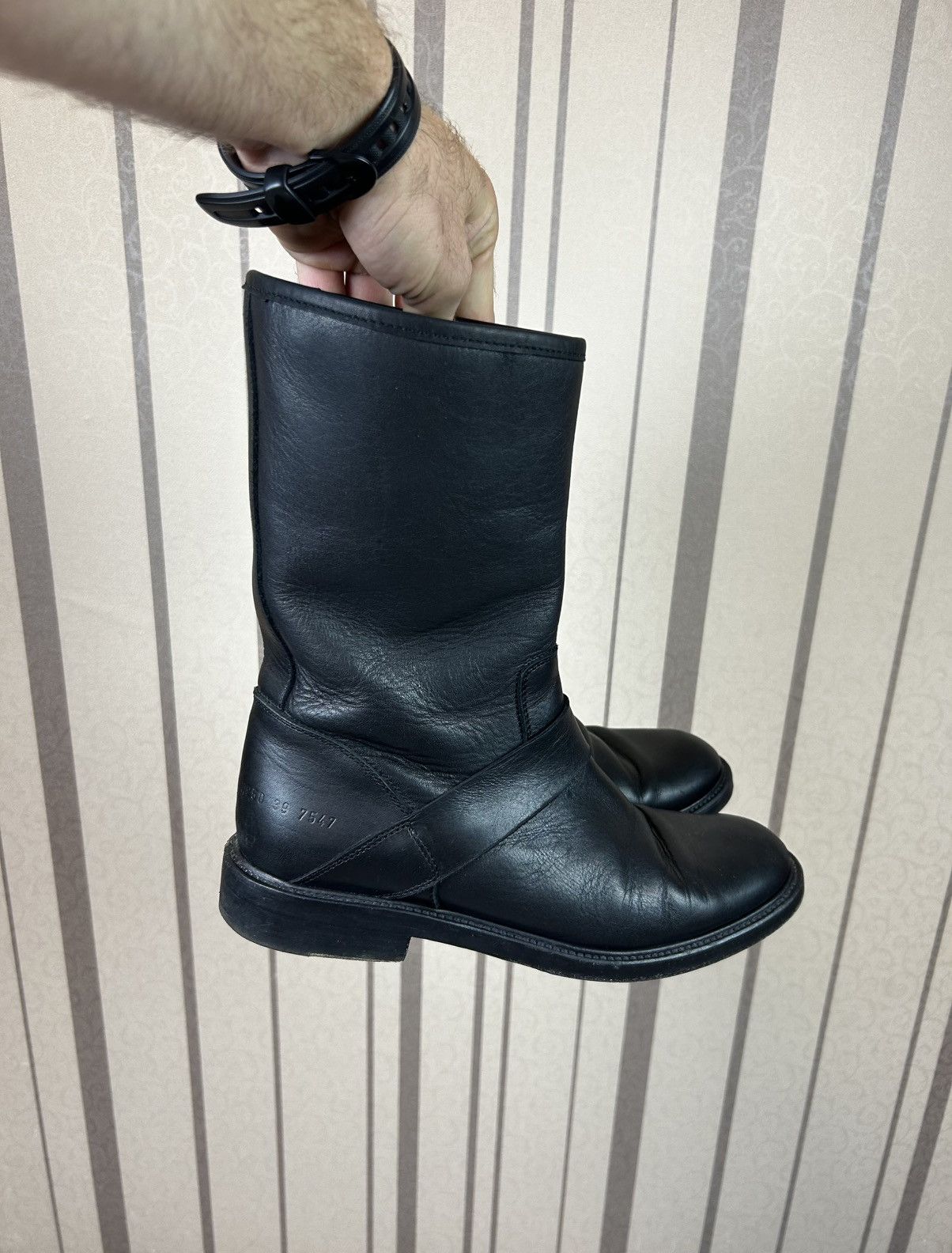 Common Projects COMMON PROJECTS Women's Leather Engineer Boots Size 39. Size US 9 / IT 39 - 14 Thumbnail