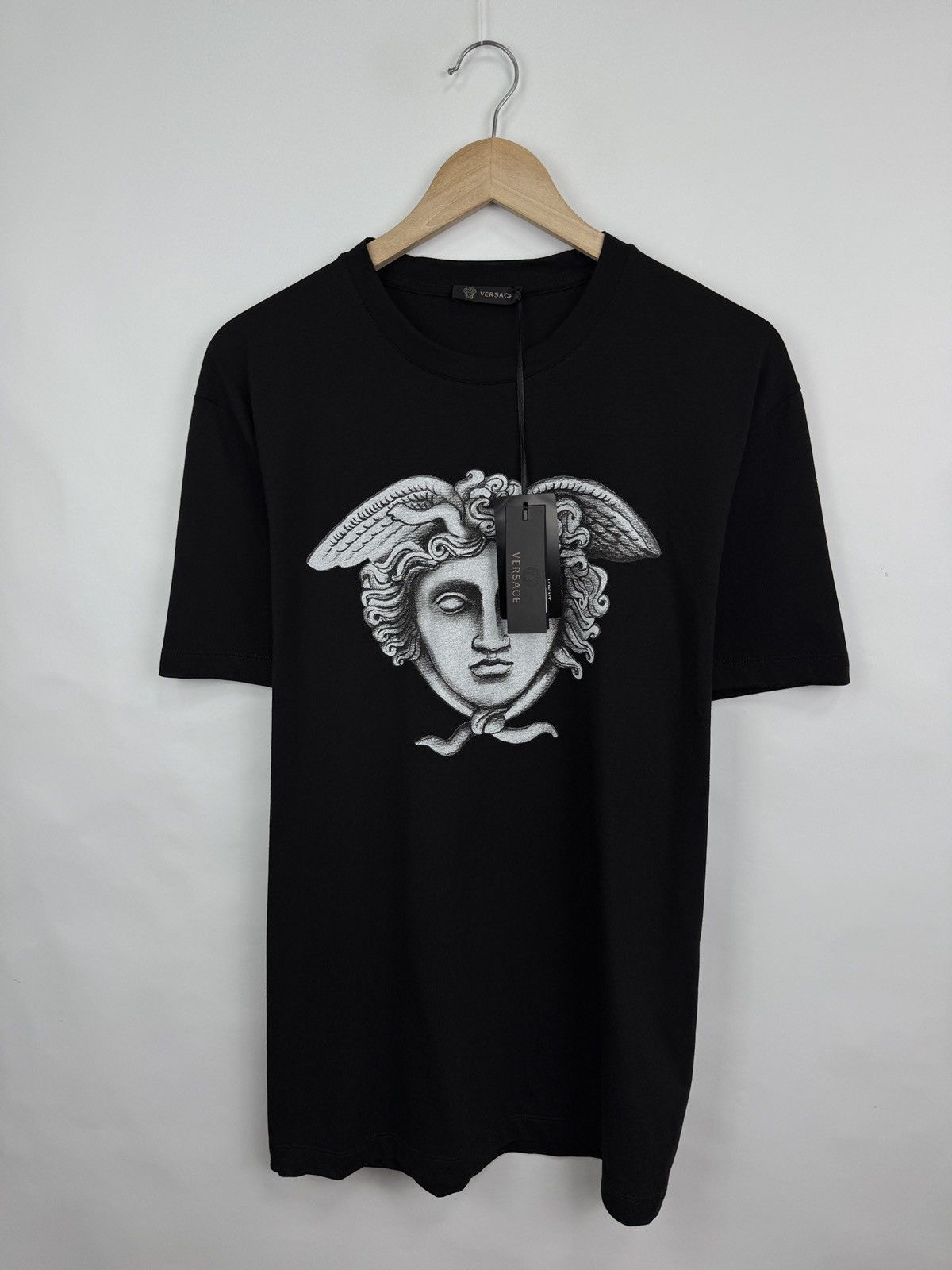 Versace ❗️NEW 🇮🇹 Versace Medusa Portrait T-Shirt Made in Italy Rare Size US XL / EU 56 / 4 - 3 Thumbnail