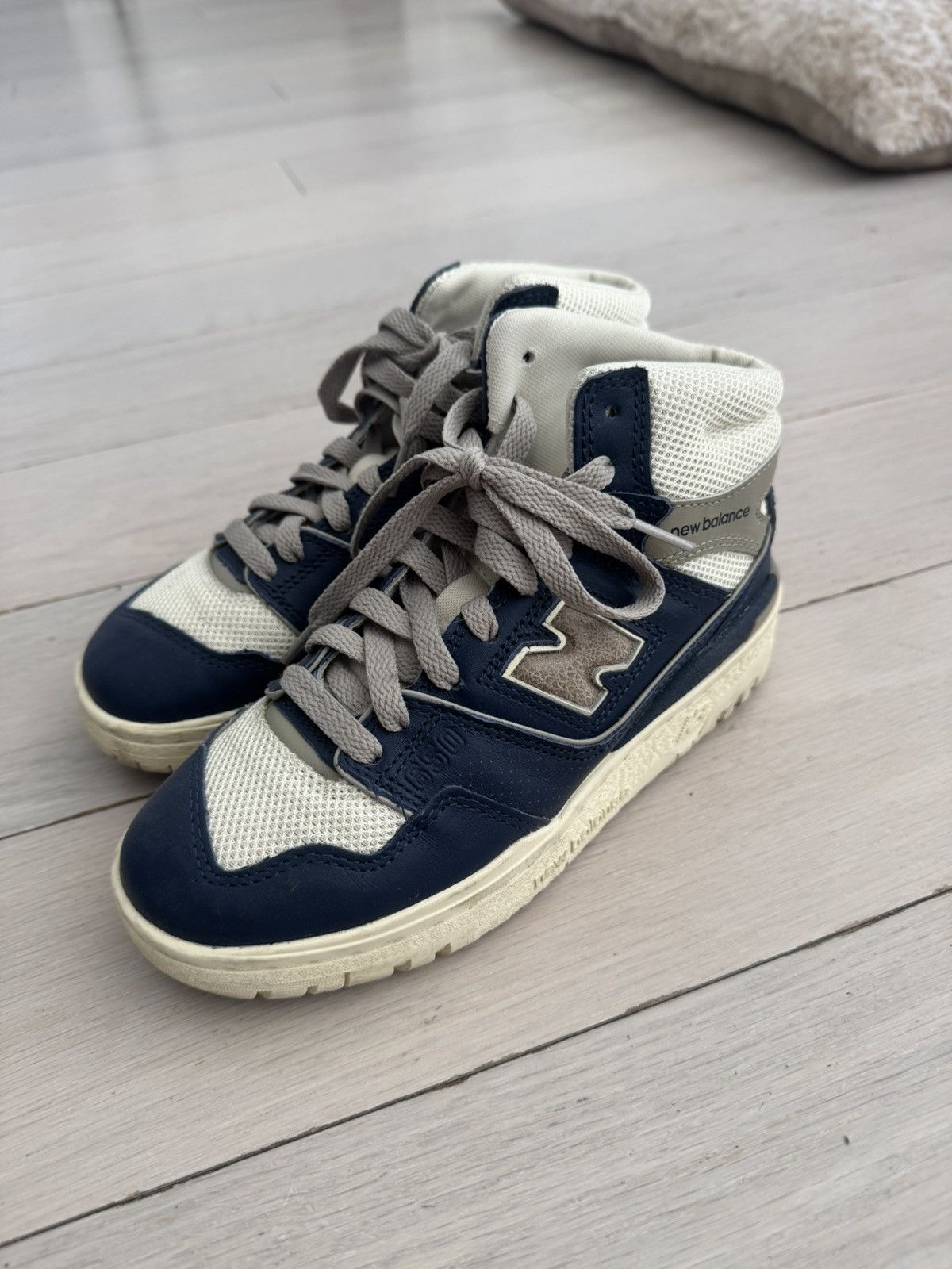Aime Leon Dore × New Balance ALD NB 650R Navy Size US 4 / IT 34 - 4 Thumbnail