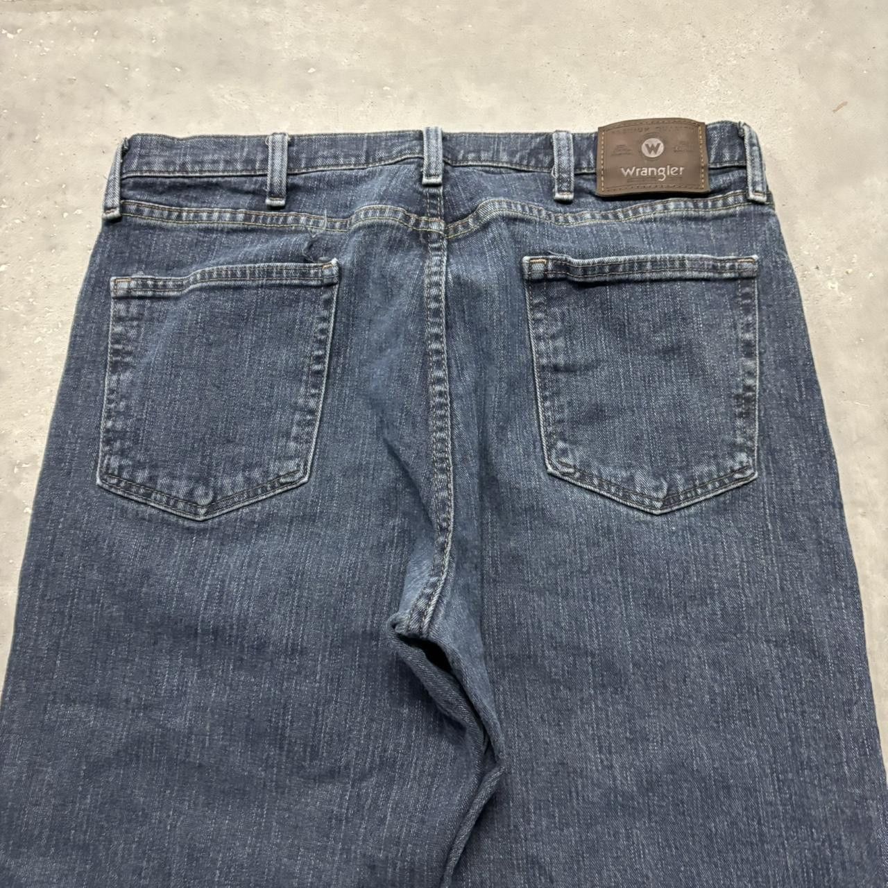 Japanese Brand × Vintage Crazy Vintage Y2K/2000s Grunge Dark Wash Denim Jeans! Size US 34 / EU 50 - 7 Thumbnail