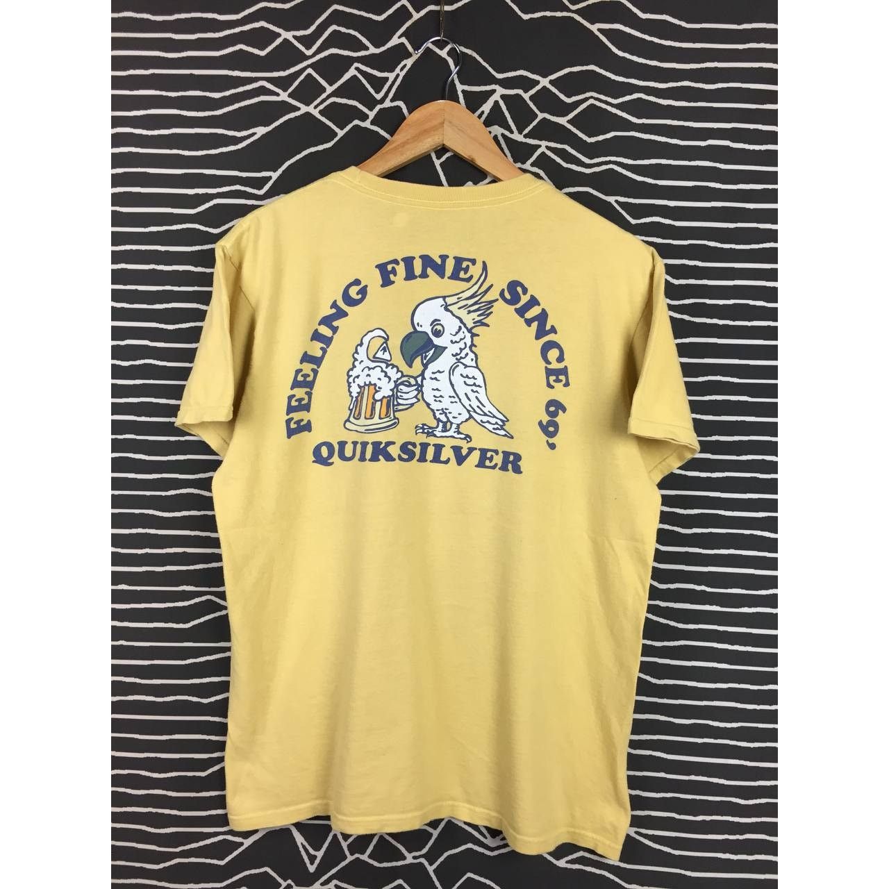 Quiksilver Quiksilver Feeling Fine Since 69' Skate Surfing Tee Size US M / EU 48-50 / 2 - 1 Thumbnail
