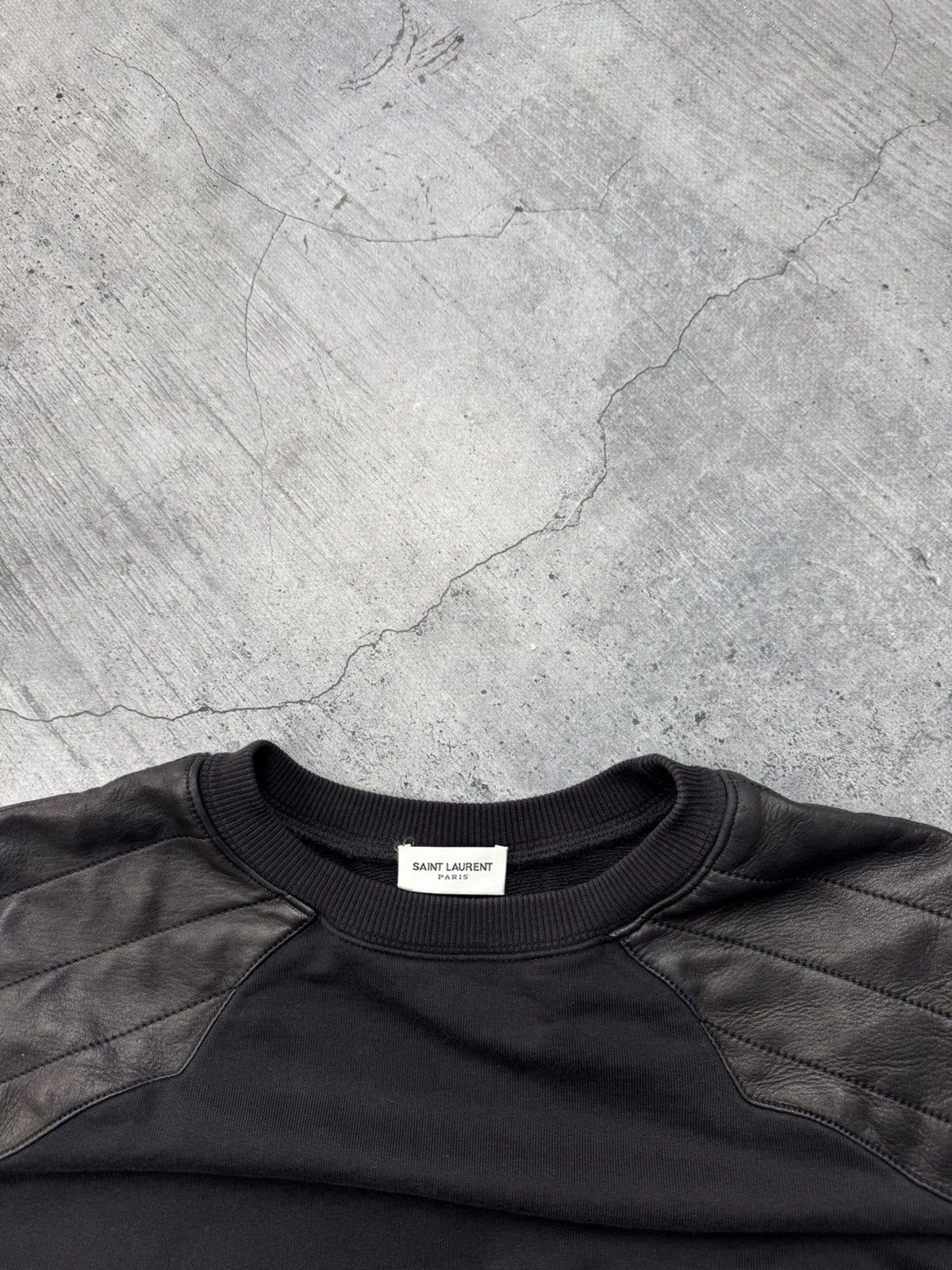 Saint Laurent Paris Vintage Saint Lauren Paris 2013’s Y2K Sweatshirt Size XS / US 0-2 / IT 36-38 - 6 Thumbnail