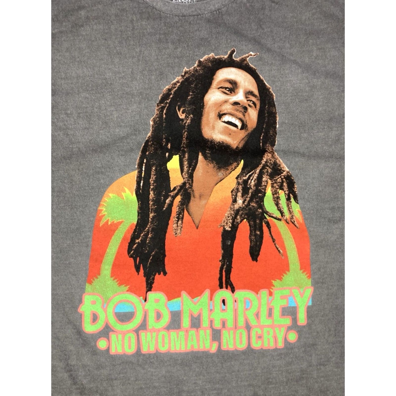Vintage VINTAGE Bob Marley No Women No Cry Graphic T-shirt Men Medium Gray Music Size M / US 6-8 / IT 42-44 - 2 Thumbnail