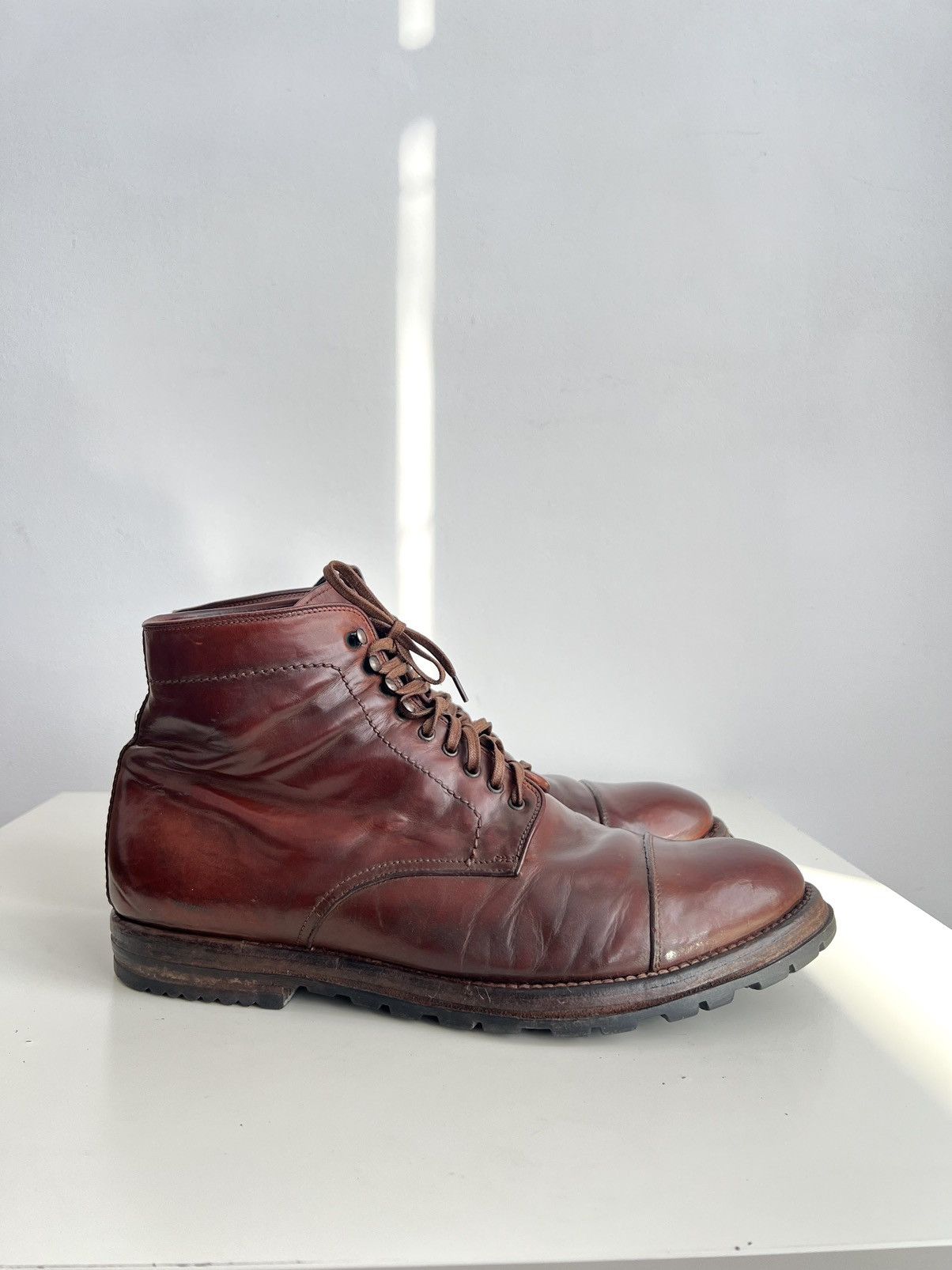 Marsell 🔥Officine Creative Komma Anatomia 16 Leather Boots Size US 11.5 / EU 44-45 - 4 Thumbnail