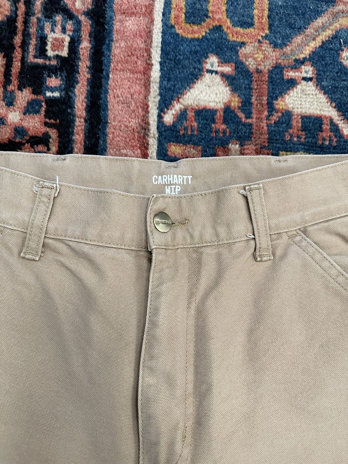 Carhartt Wip Carhartt WIP - Single Knee Carpenter Pant - Sand - Small Size US 30 / EU 46 - 3 Thumbnail