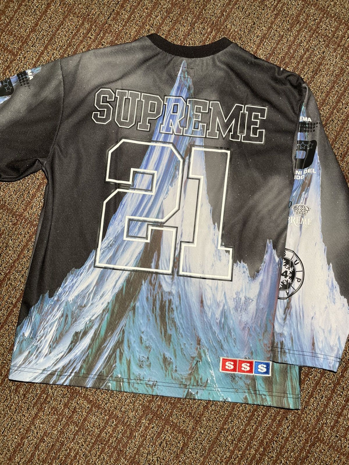 Supreme Supreme Mountain Hockey Jersey (Small) Size US S / EU 44-46 / 1 - 2 Thumbnail