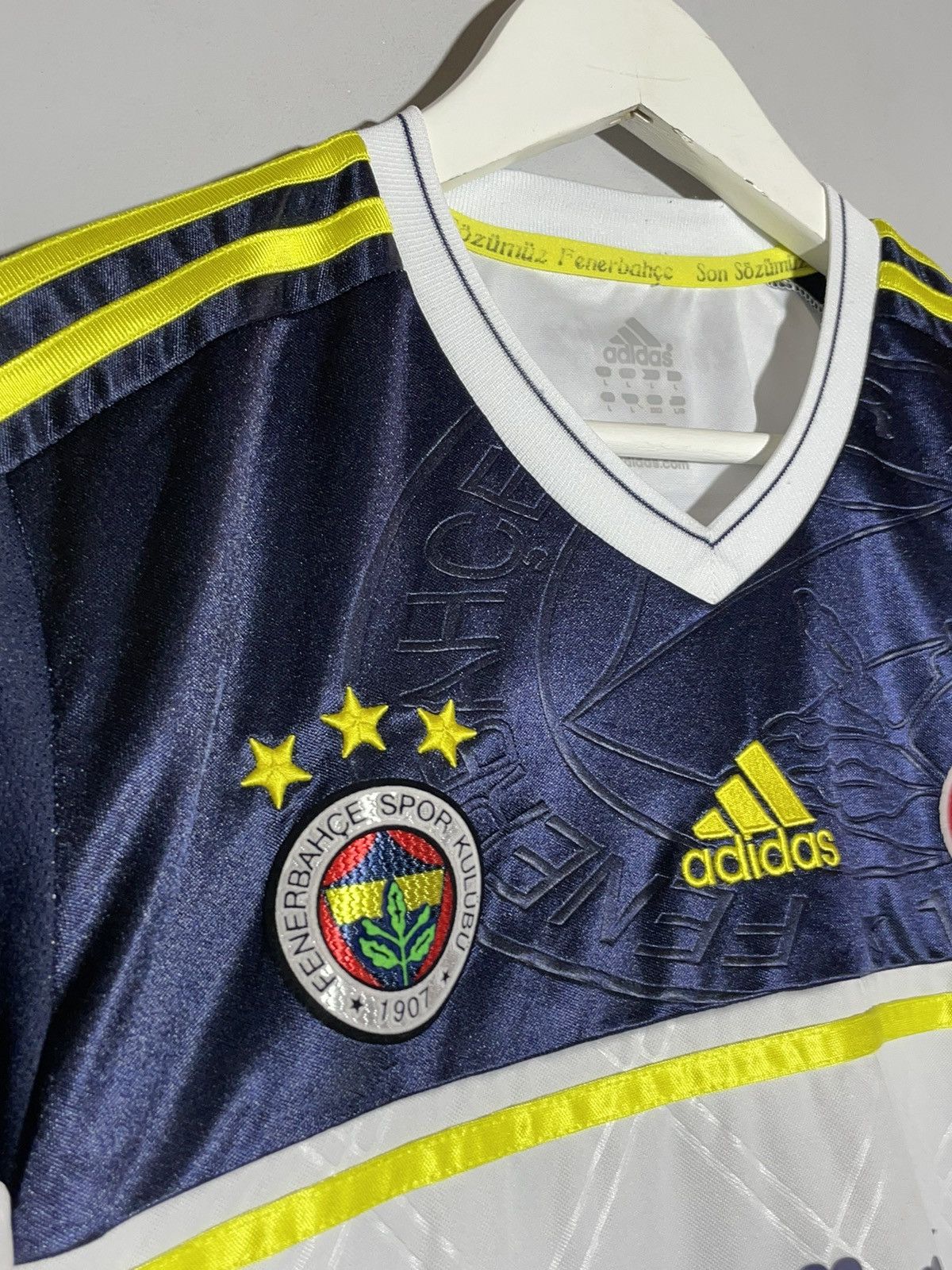 Adidas Fenerbahce Adidas 2013/14 Away Y2k Streetwear Football Shirt Size US L / EU 52-54 / 3 - 5 Thumbnail