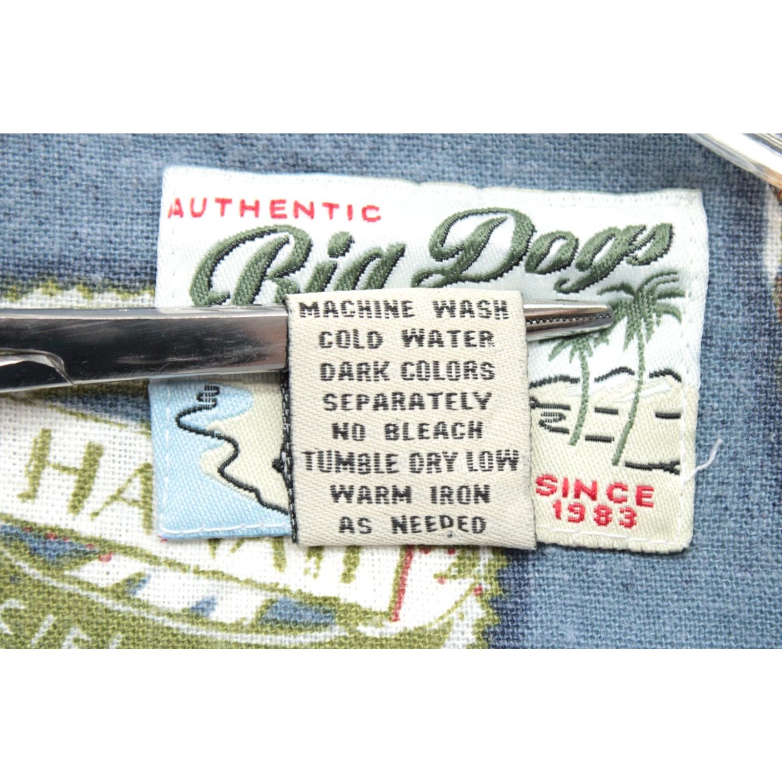 Big Dogs VINTAGE Big Dogs Shirt Men's XL Blue Short Sleeve Button-Up Hawaiian Cruise Vacation Clothing Size US XL / EU 56 / 4 - 7 Thumbnail
