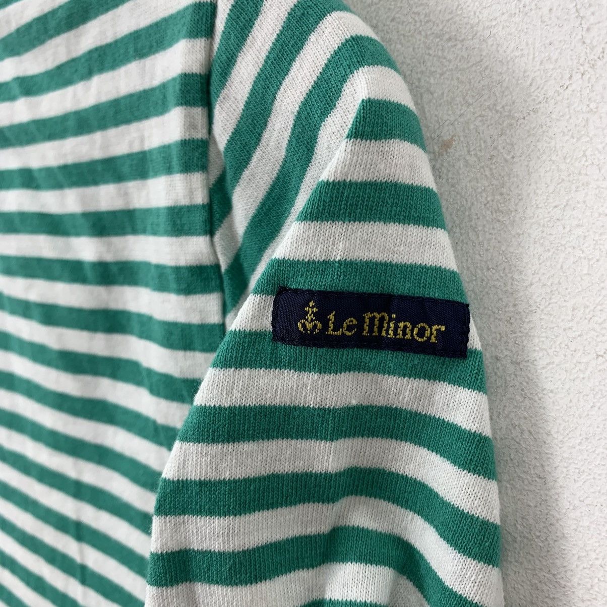 Vintage Vintage LE MINOR PARIS Made in France Stripes Tshirt Size S / US 4 / IT 40 - 4 Thumbnail