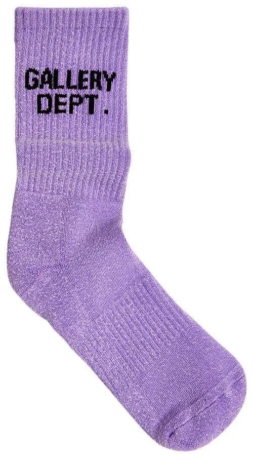 Gallery Dept. o1gr1nt0426 Size: OS / Clean Socks in Flo Purple Size ONE SIZE - 2 Thumbnail