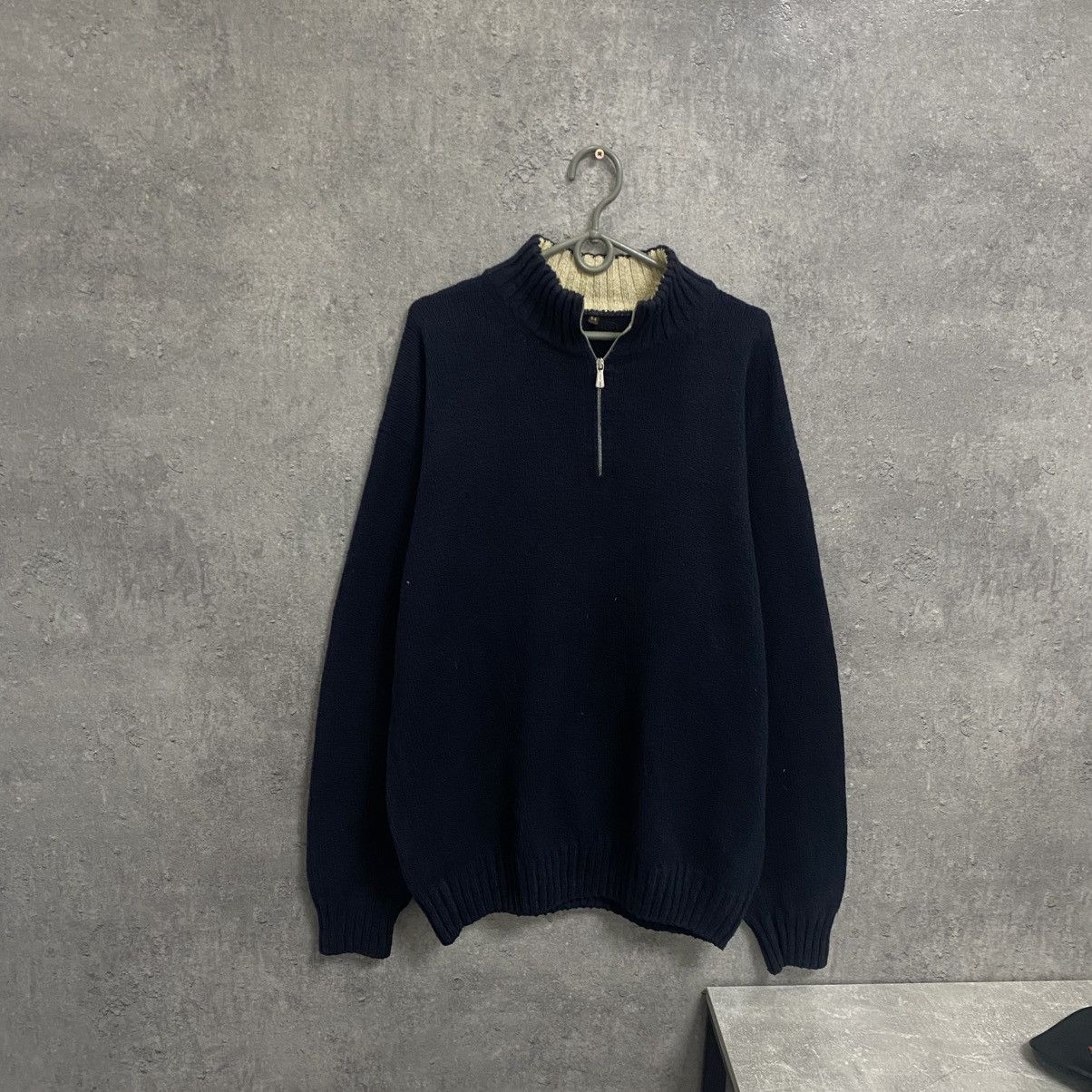 Loro Piana Loro Piana Cotton Quarter Zip Sweater Jumper Size US L / EU 52-54 / 3 - 1 Thumbnail