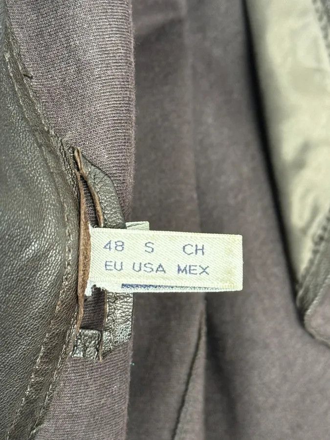 Armani 2000s Armani Brown Multi-Zips Leather Jacket Size US S / EU 44-46 / 1 - 14 Thumbnail