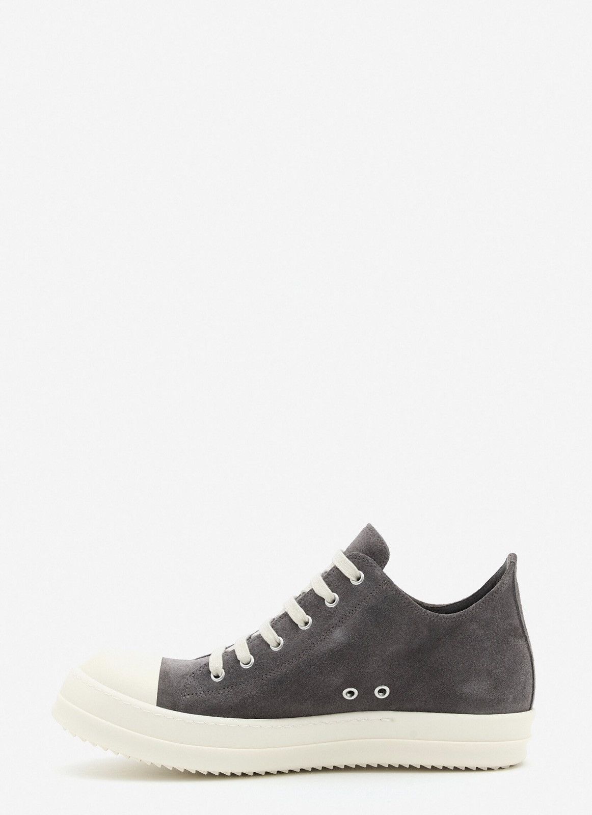 Rick Owens Last Rick Owens Ramones Suede Low-Top Sneakers Size US 12 / EU 45 - 2 Thumbnail