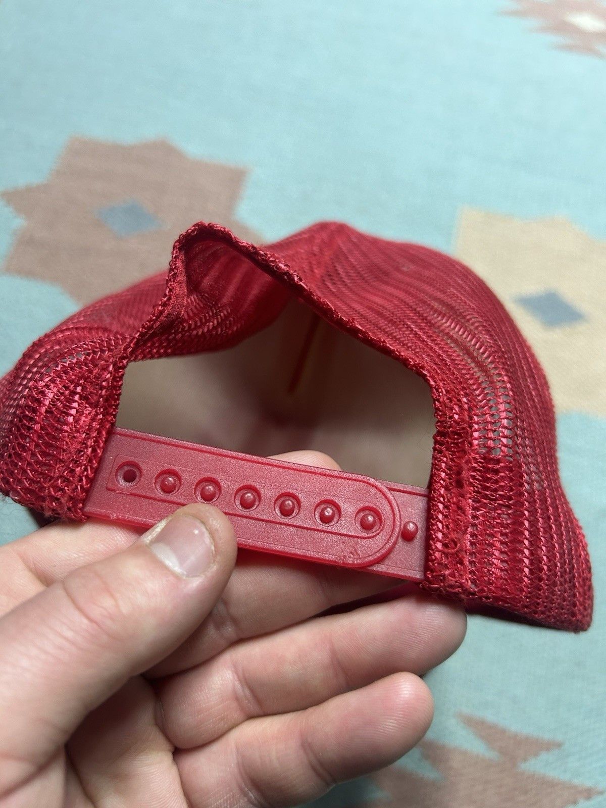 Vintage Vtg trucker hat mesh Johnston contracting inc JCI Michigan Size ONE SIZE - 8 Thumbnail